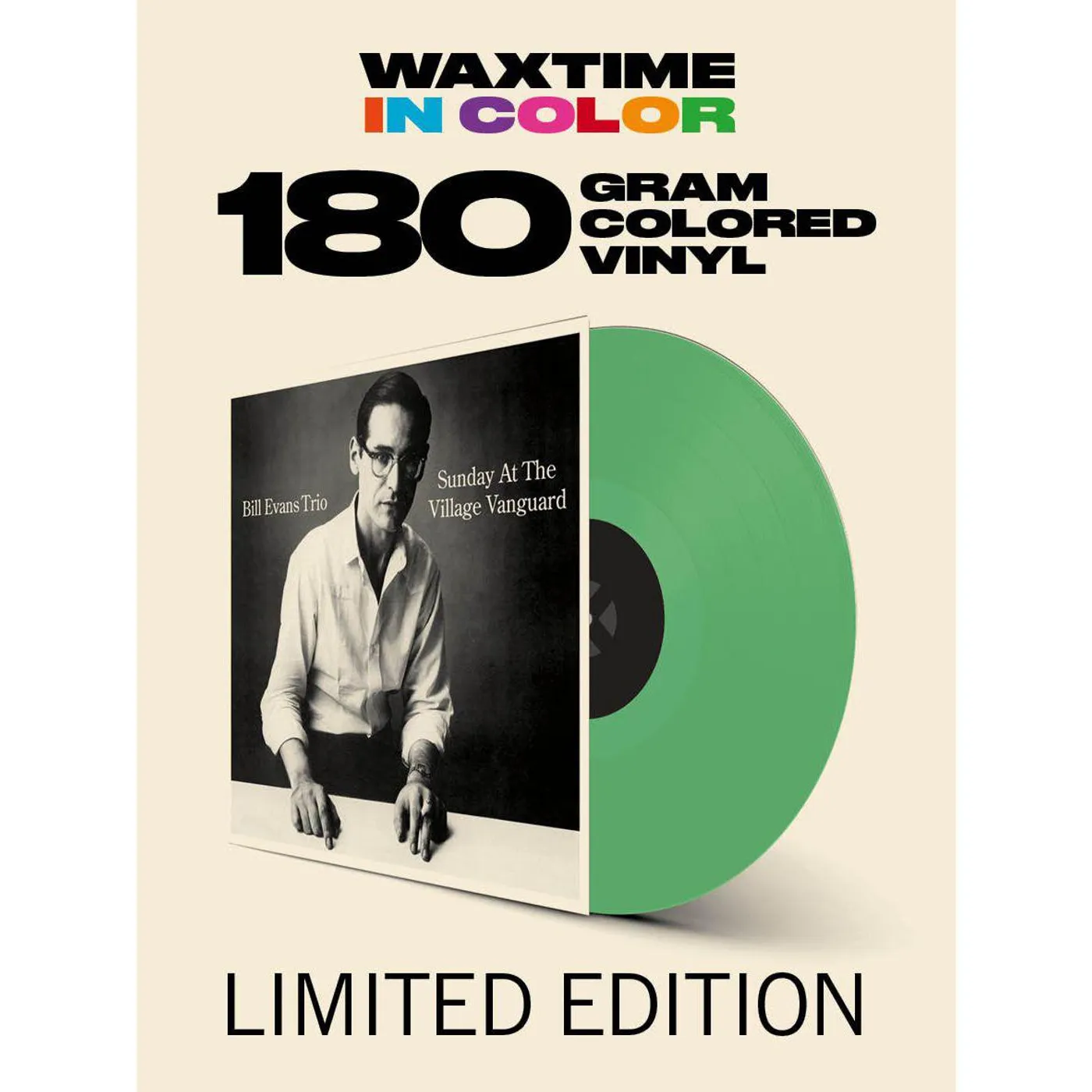 Bill Evans Sunday at the Village Vanguard (Limited 180g Solid Green Colored/DMM) Vinyl Record