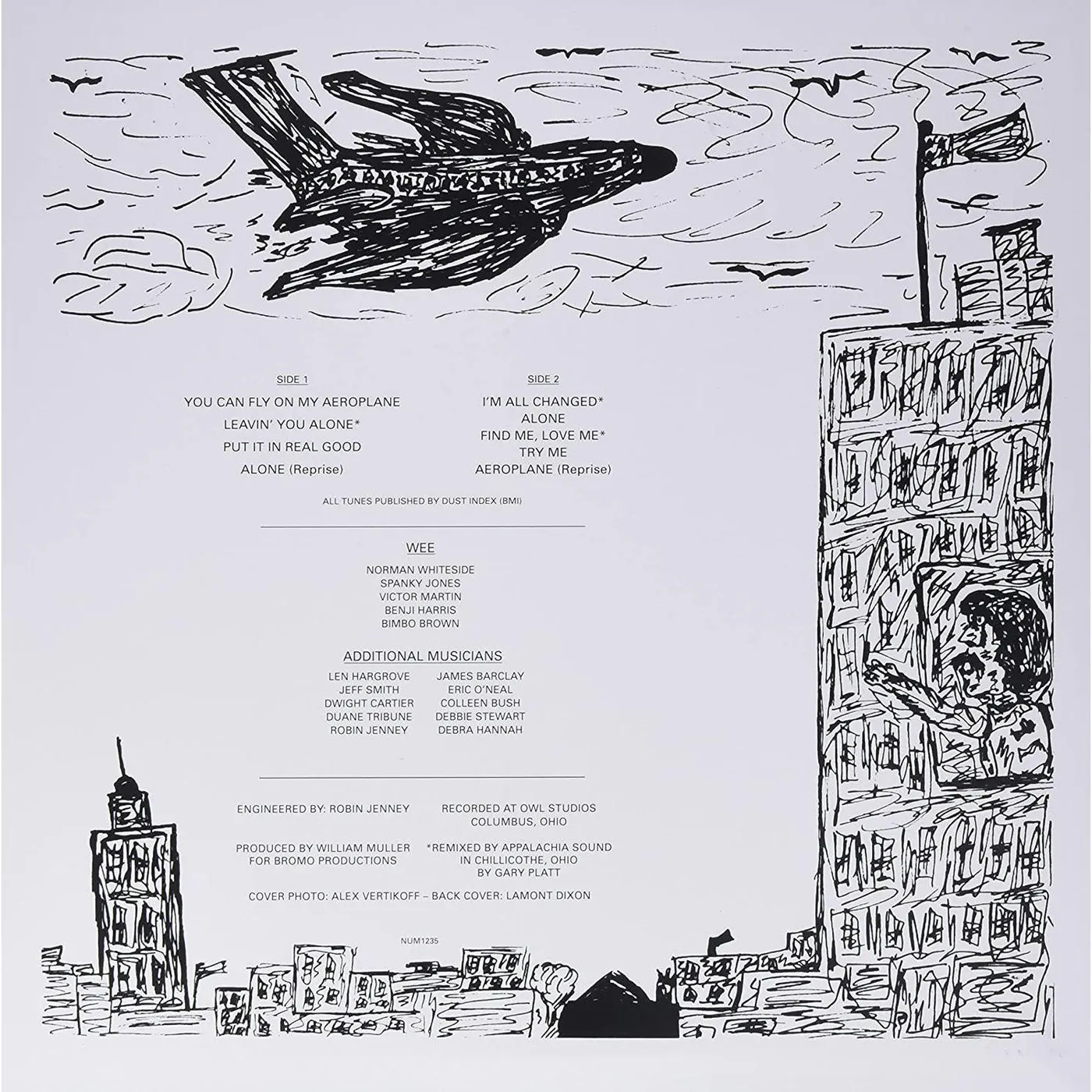 Wee You Can Fly On My Aeroplane (White) Vinyl Record