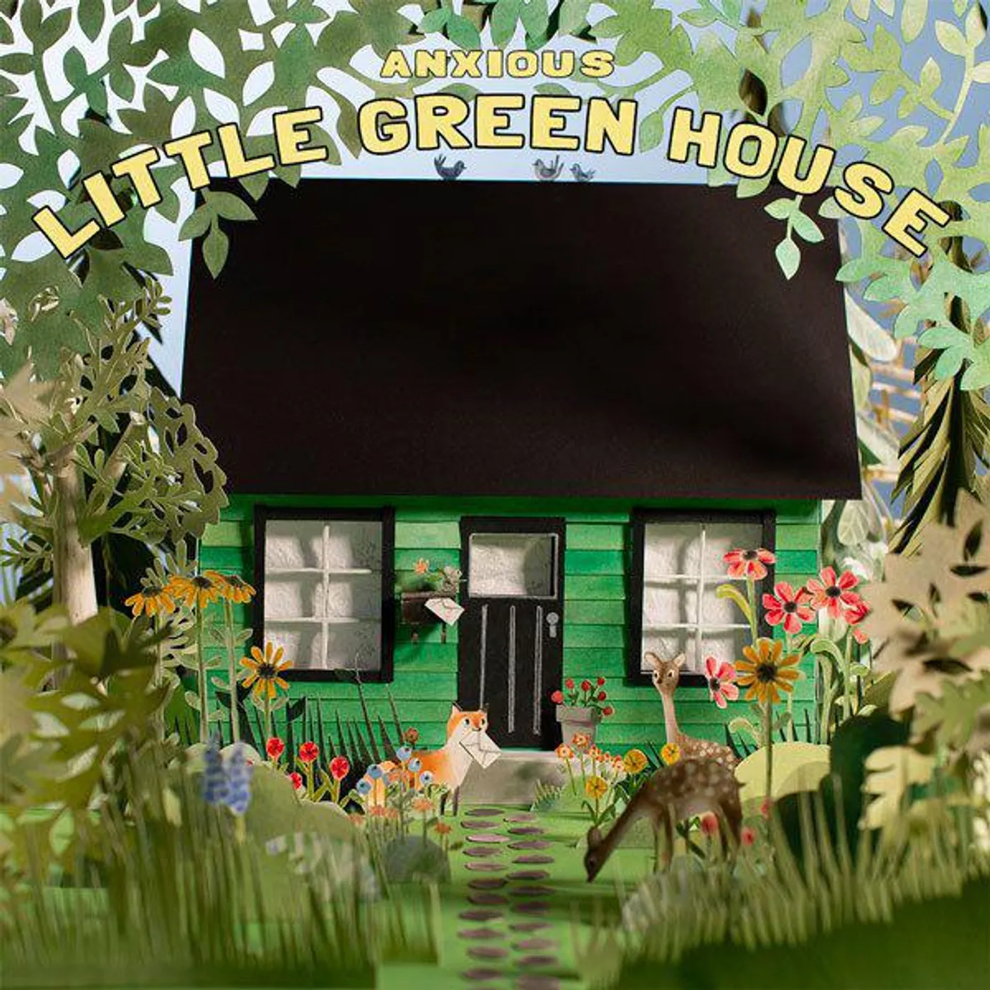 Anxious Little Green House (Green & Violet) Vinyl Record