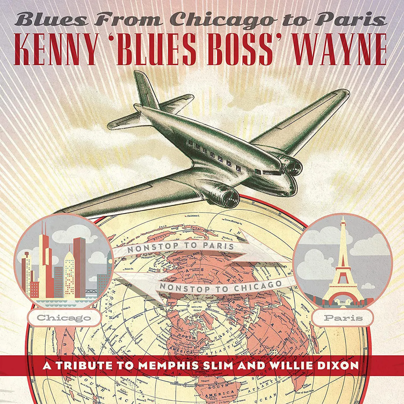 Kenny Blues Boss Wayne Blues From Chicago To Paris Vinyl Record