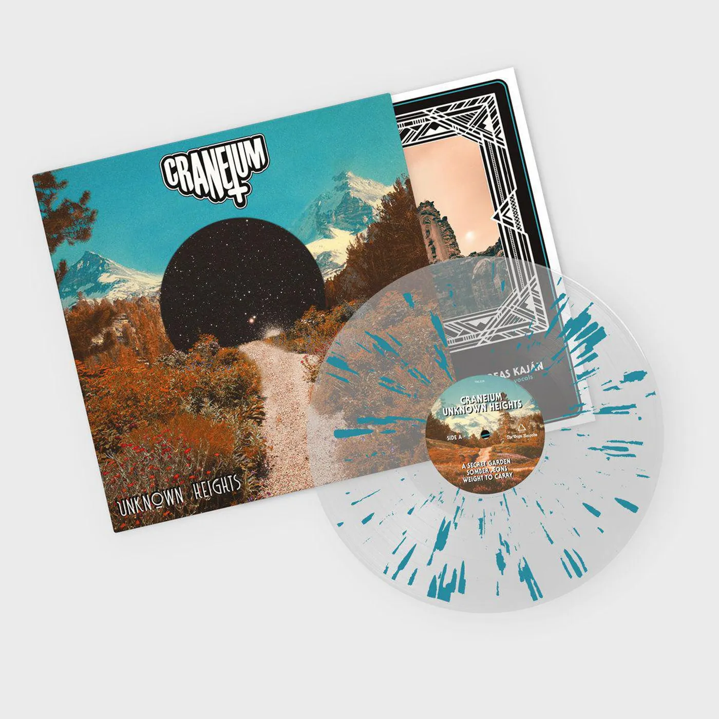 Craneium UNKNOWN HEIGHTS (BLUE SPLATTER ON WHITE/CLEAR VINYL) Vinyl Record