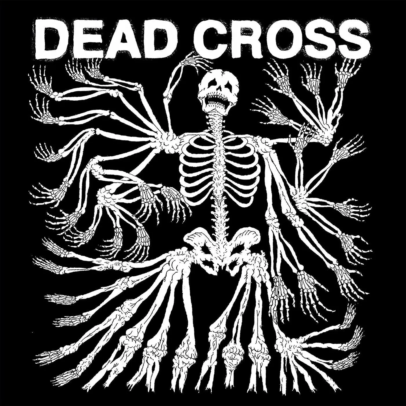  Dead Cross S/T (Clear/Black/Red Swirl) Vinyl Record