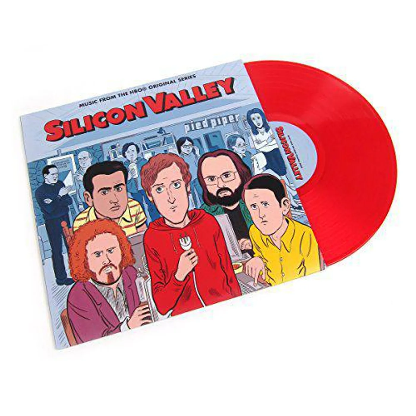 Various Artists  Silicon Valley Original Soundtrack (Red Translucent/DL Card/Poster) Vinyl Record