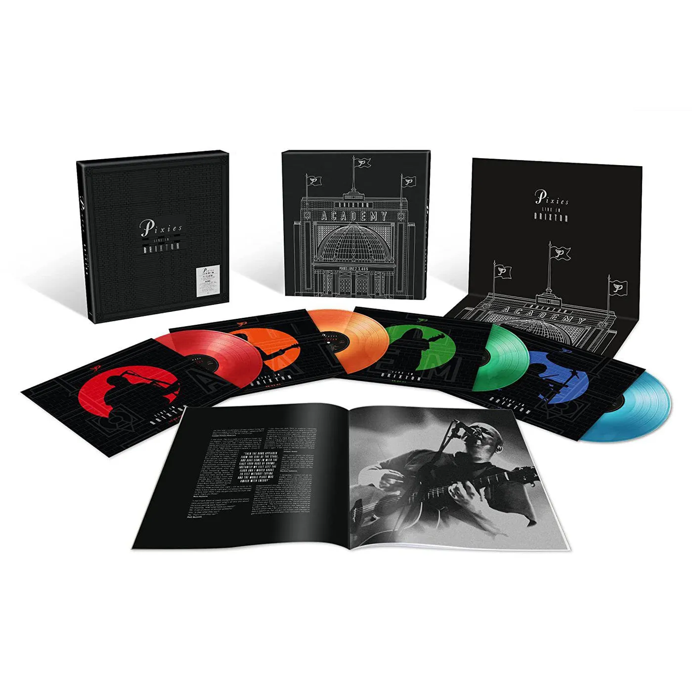 Pixies Live In Brixton (180G/Translucent Red, Orange, Green & Blue) Vinyl Record