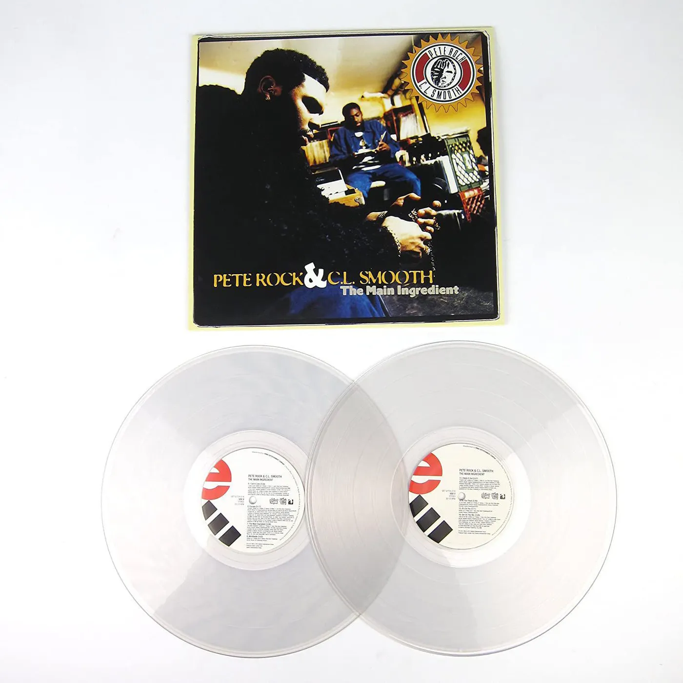 Pete Rock, CL Smooth Main Ingredient (2 LP, Clear Vinyl)