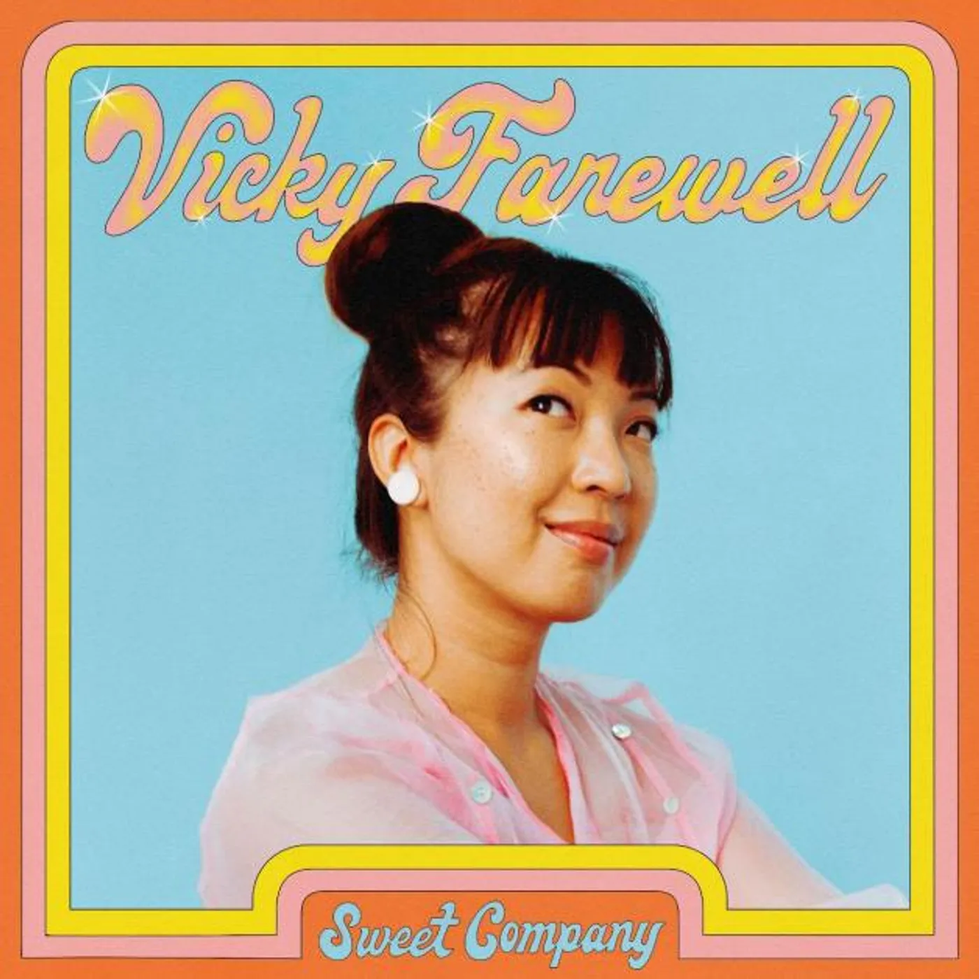 Vicky Farewell SWEET COMPANY (BLUE VINYL) Vinyl Record