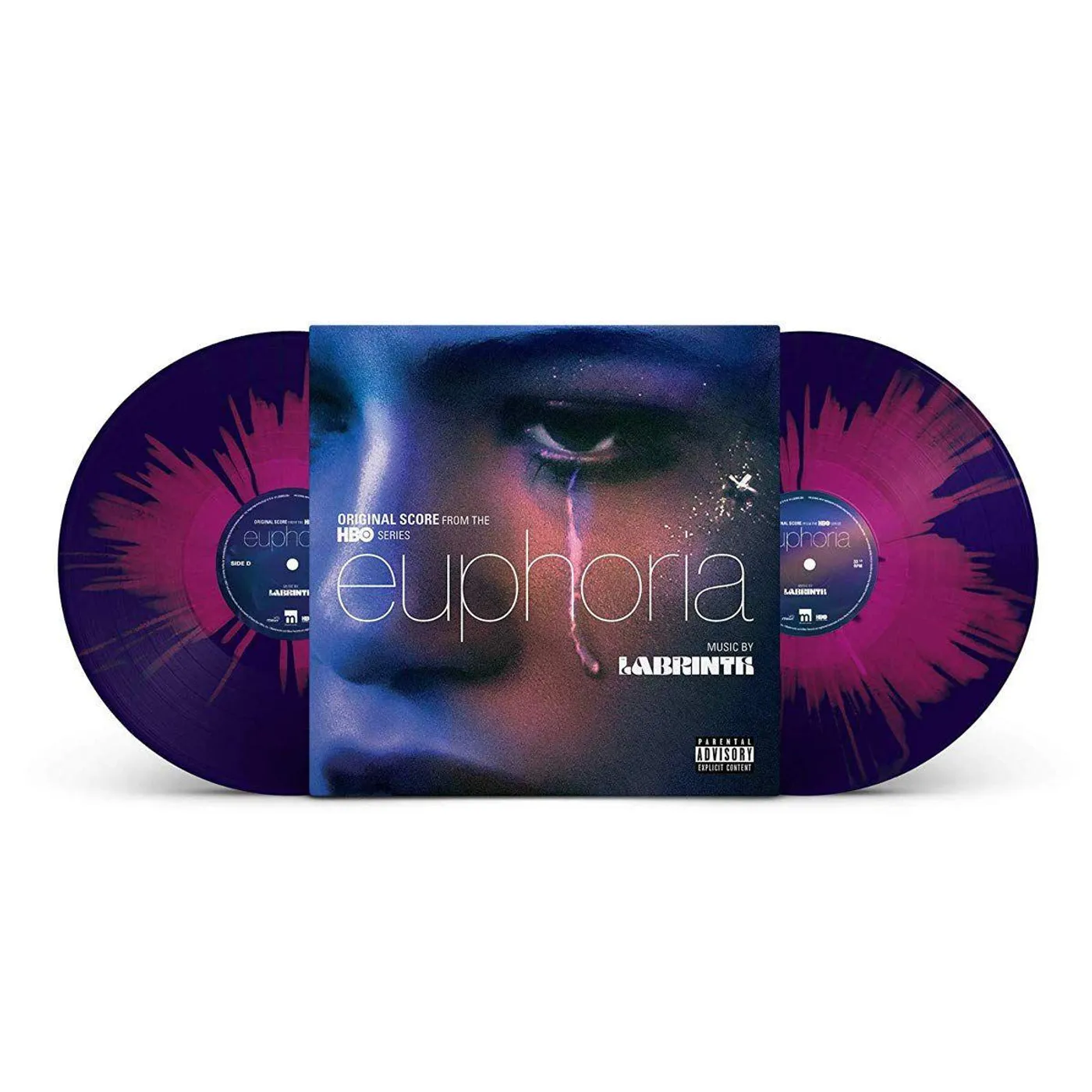 Labrinth EUPHORIA Original Soundtrack (2LP/PURPLE & PINK SPLATER VINYL) Vinyl Record