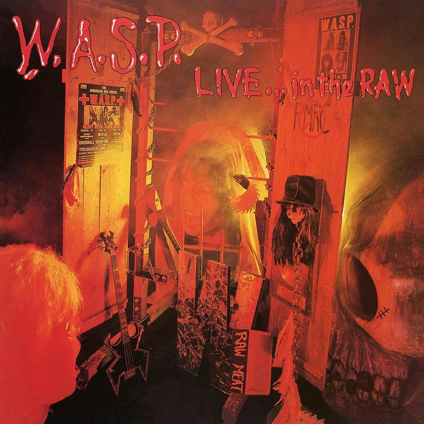 W.A.S.P. LIVE IN THE RAW (2LP) Vinyl Record