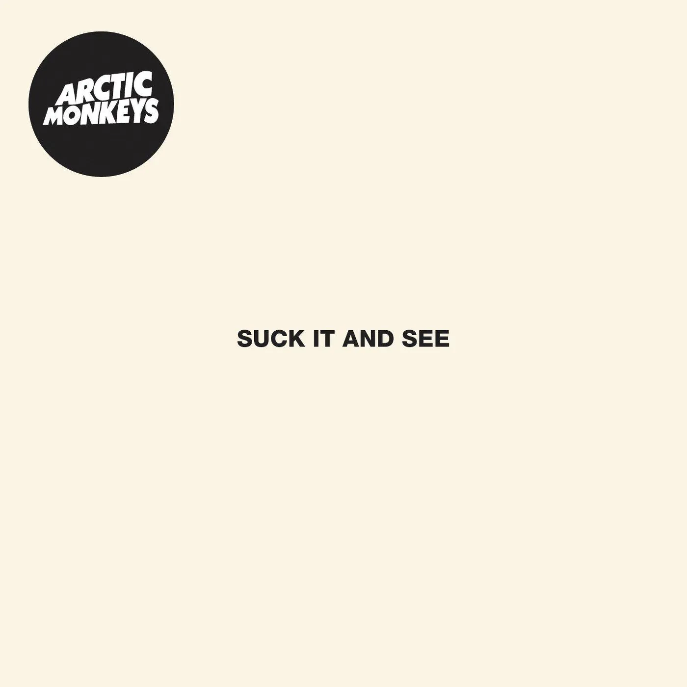 Arctic Monkeys Suck It and See Vinyl Record