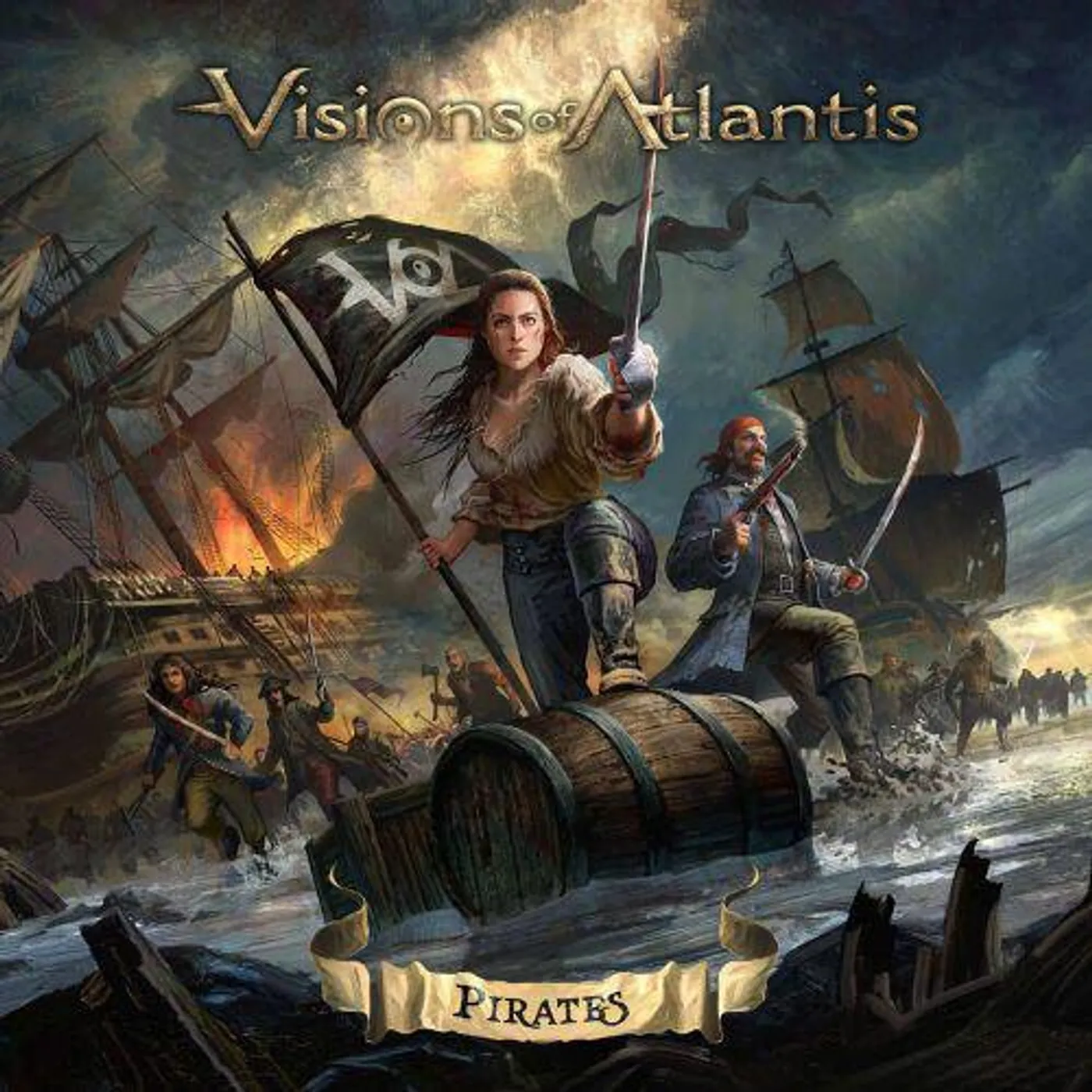 Visions of Atlantis Pirates vinyl record