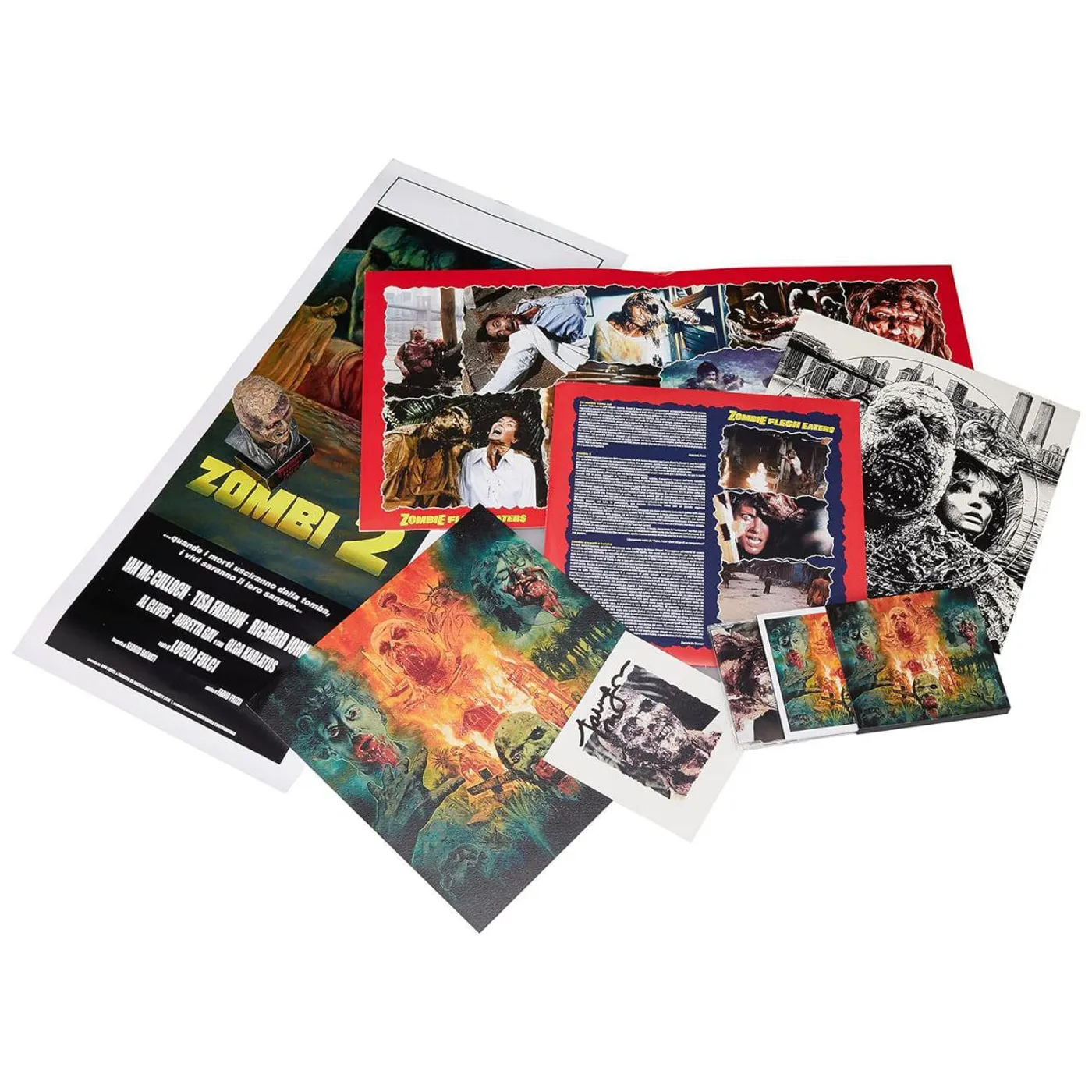 Fabio Frizzi ZOMBIE FLESH EATERS (COLLECTOR'S EDITION/LP/CD) Vinyl Record