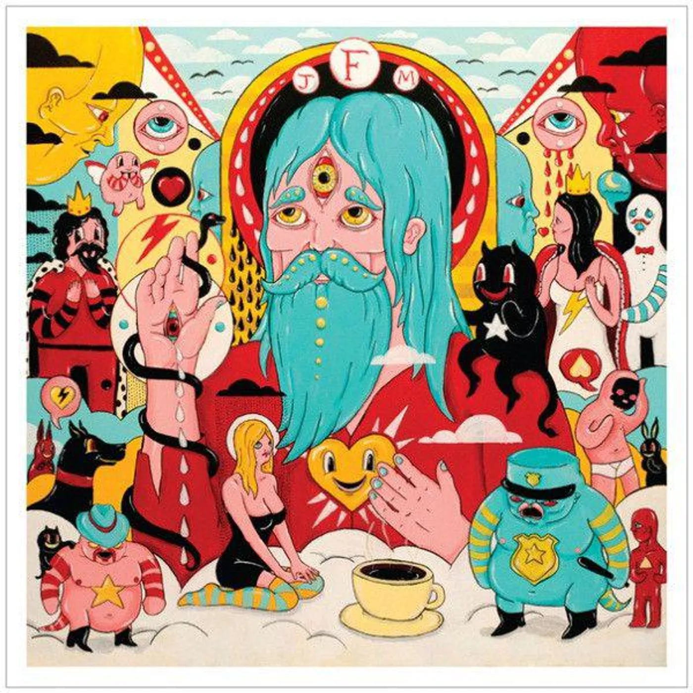 Father John Misty Fear Fun vinyl record