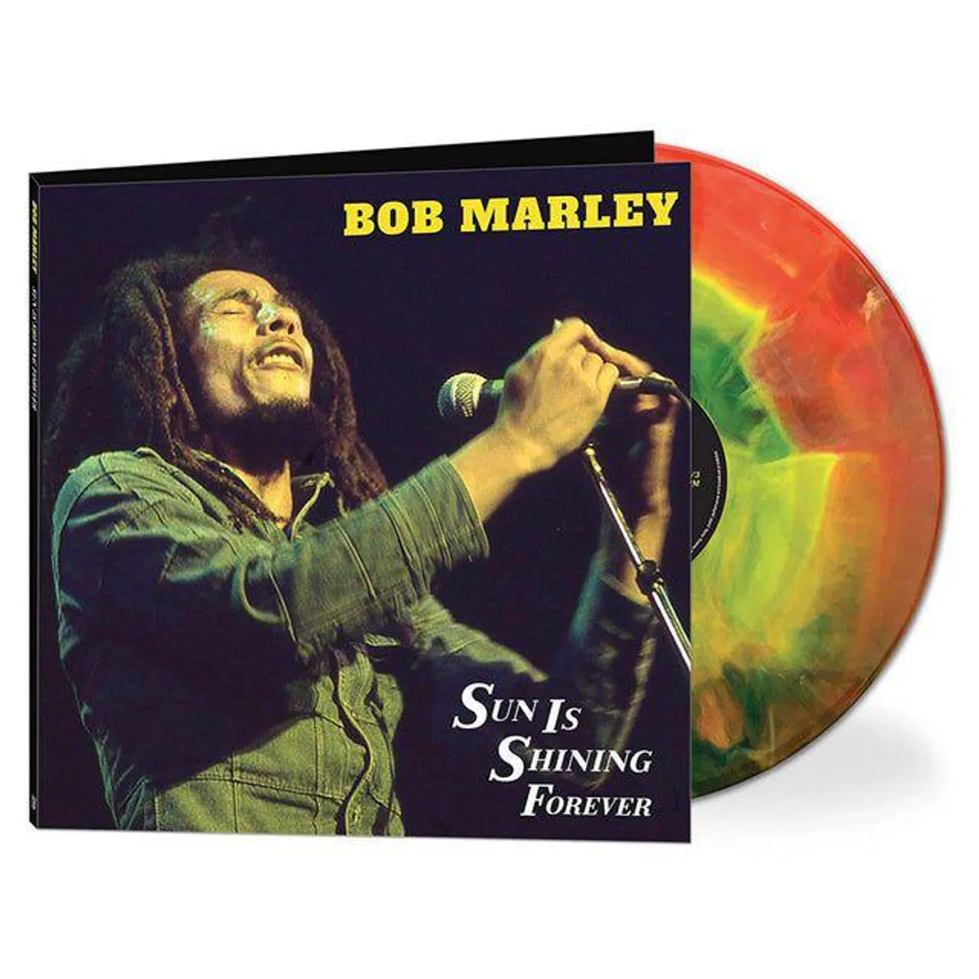 Bob Marley Sun Is Shining (Red, Yellow, Green Haze) Vinyl Record