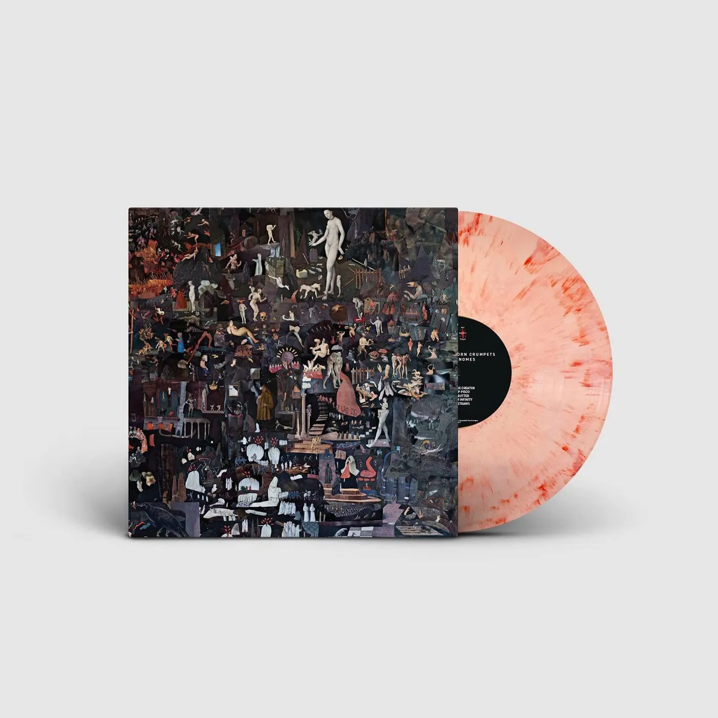 Psychedelic Porn Crumpets NIGHT GNOMES (RED NATURAL SWIRL/180G) Vinyl Record