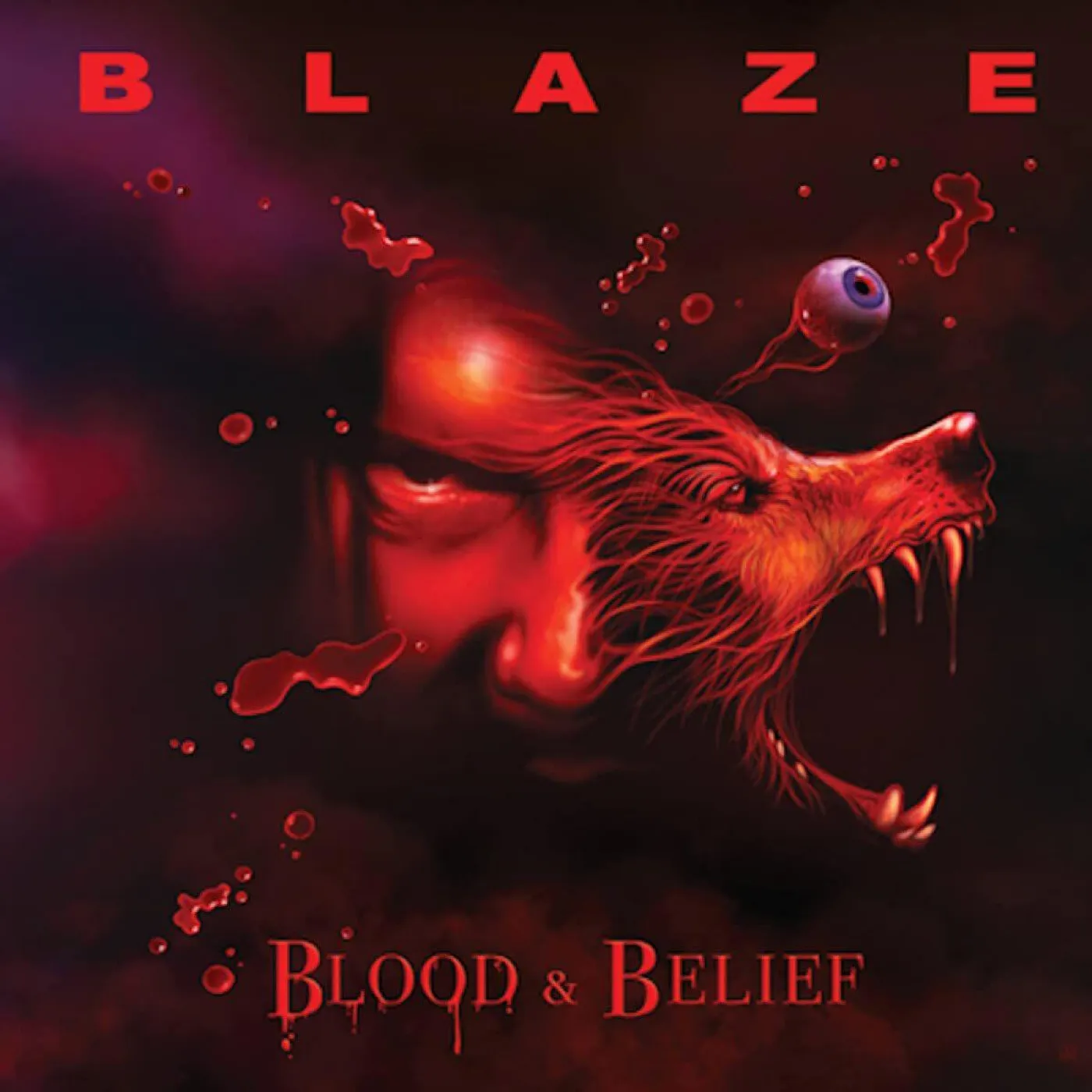 Blaze Bayley Blood & Belief (2LP) Vinyl Record