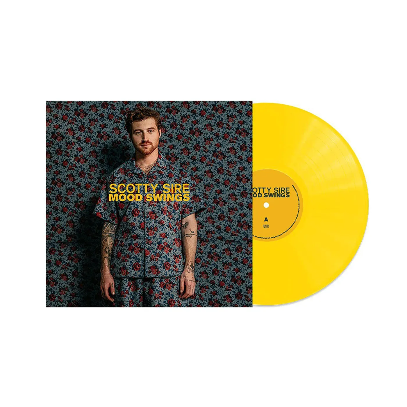 Scotty Sire MOOD SWINGS (Canary Yellow) Vinyl Record