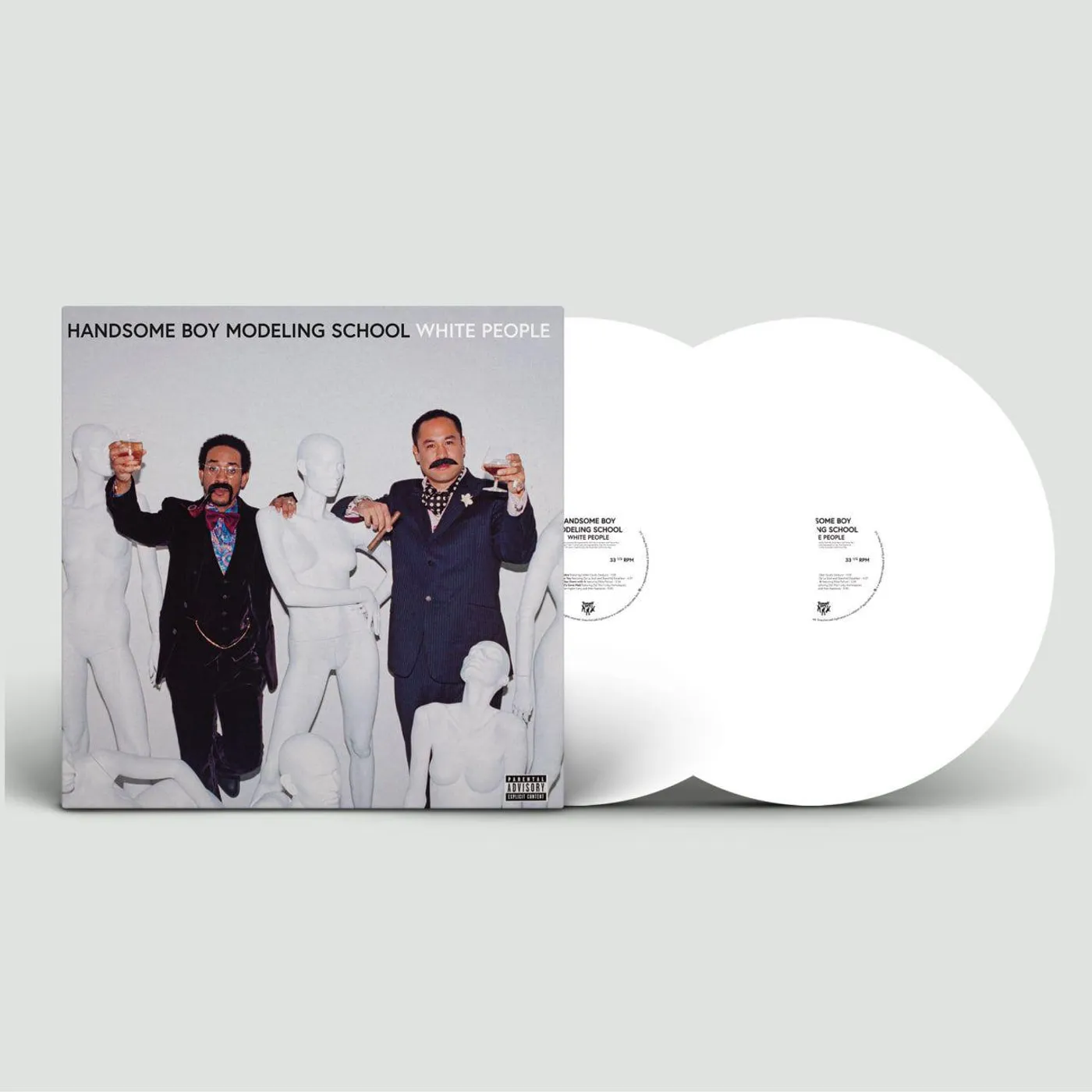 Handsome Boy Modeling School White People (White Opaque) Vinyl Record