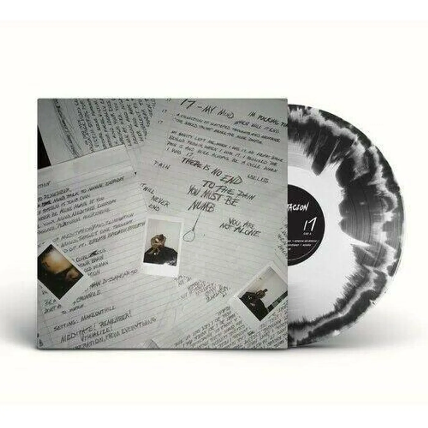 XXXTENTACION 17 (Black & White Vinyl/DL Card) Vinyl Record