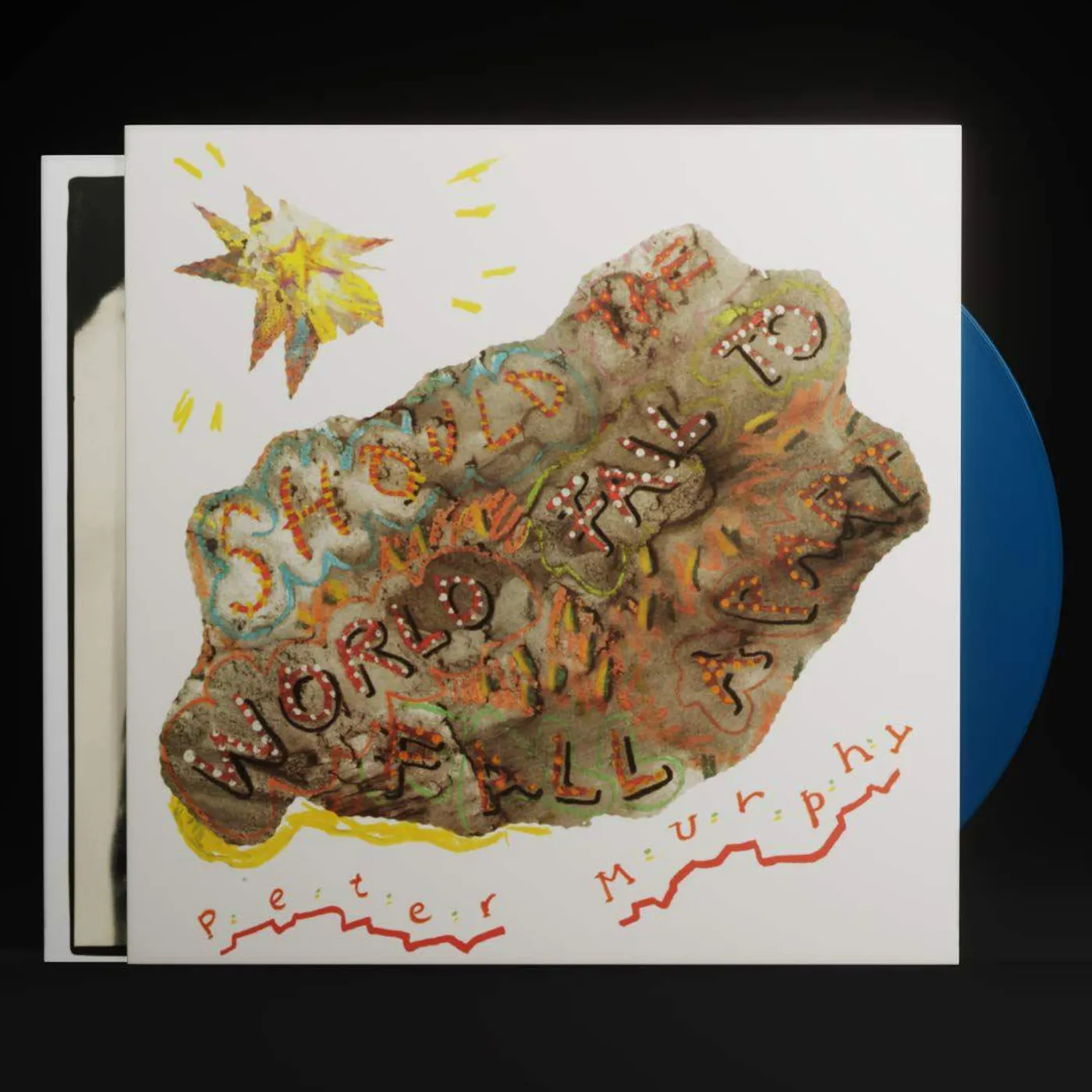 Peter Murphy Should The World Fail To Fall Apart (Blue) Vinyl Record