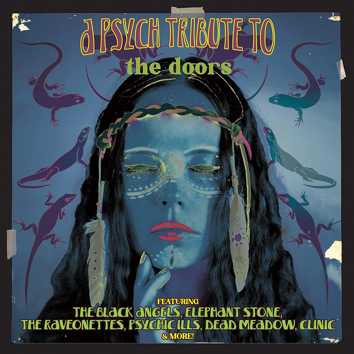 Psych Tribute To The Doors / Various Artists Psych Tribute To The Doors Artists (Purple) Vinyl Record