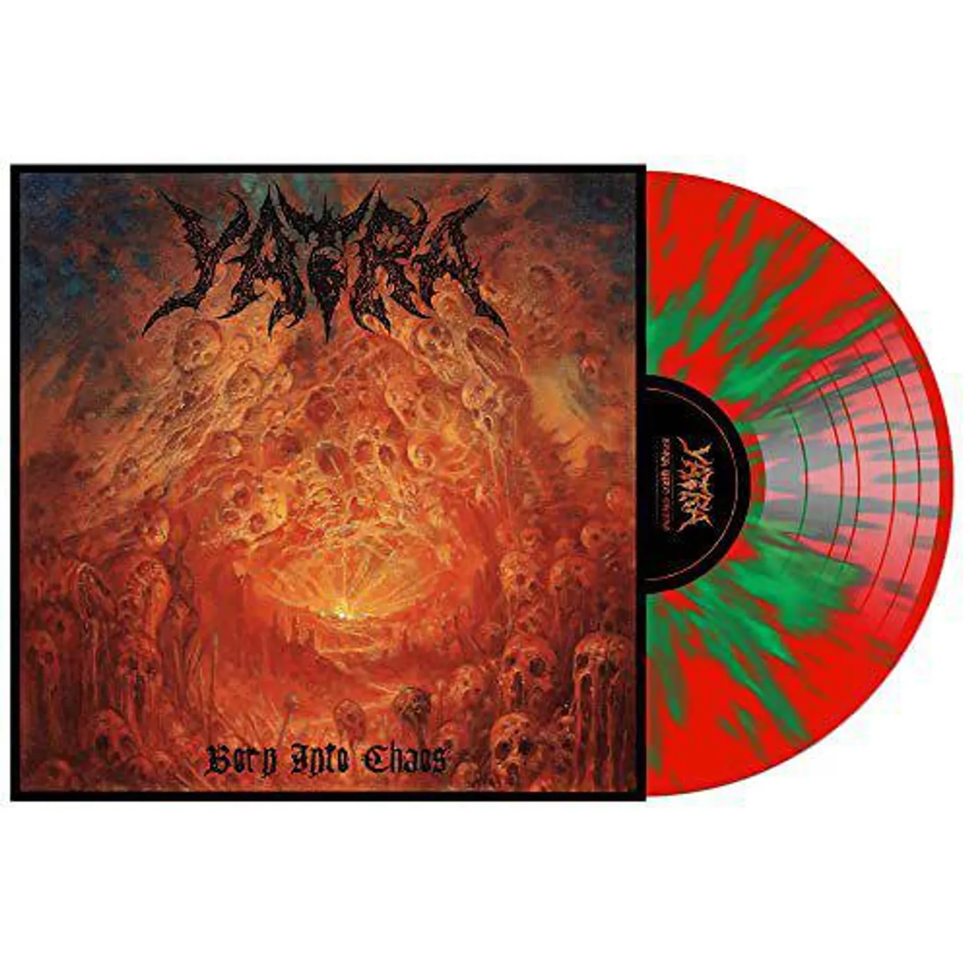 Yatra Born Into Chaos (red w/ green splatter vinyl)