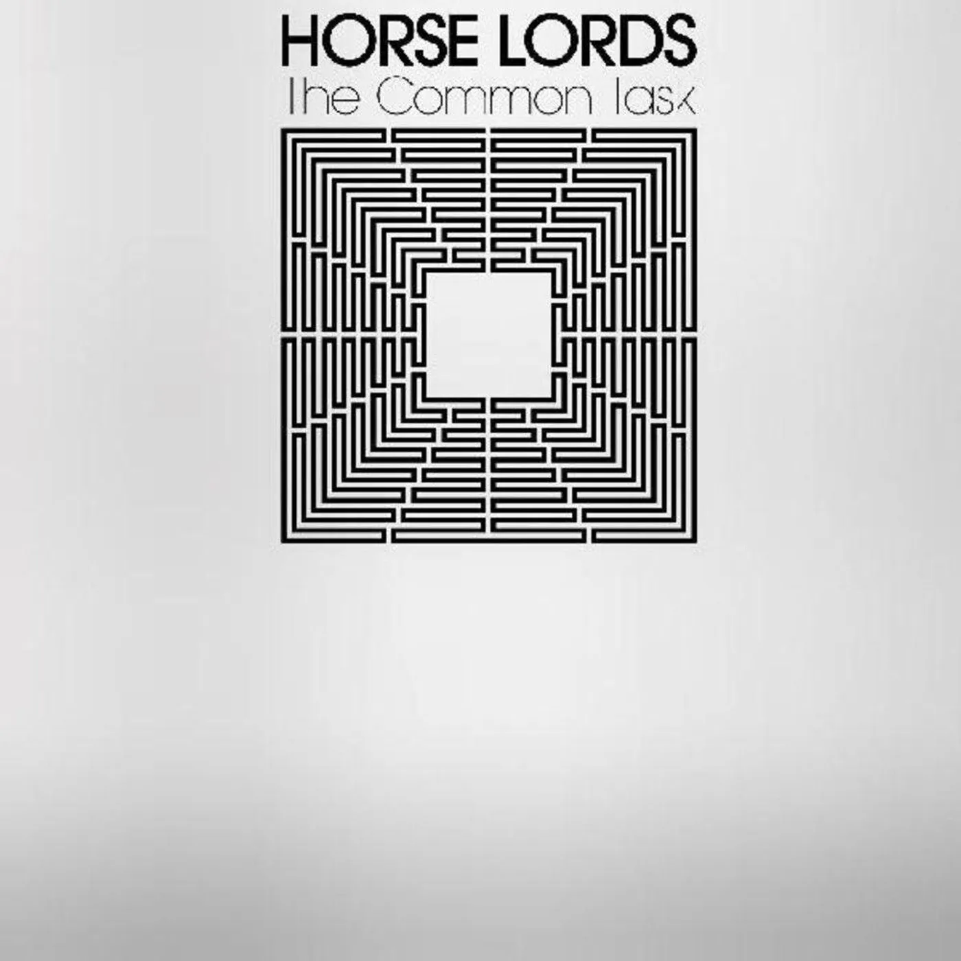 Horse Lords COMMON TASK (GREEN/BLUE COLOR-IN-COLOR VINYL) (I) Vinyl Record