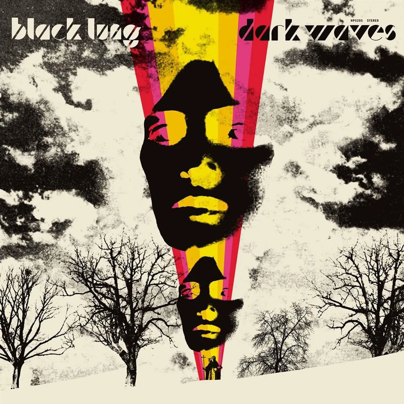 Black Lung Dark Waves (Dark Purple) Vinyl Record