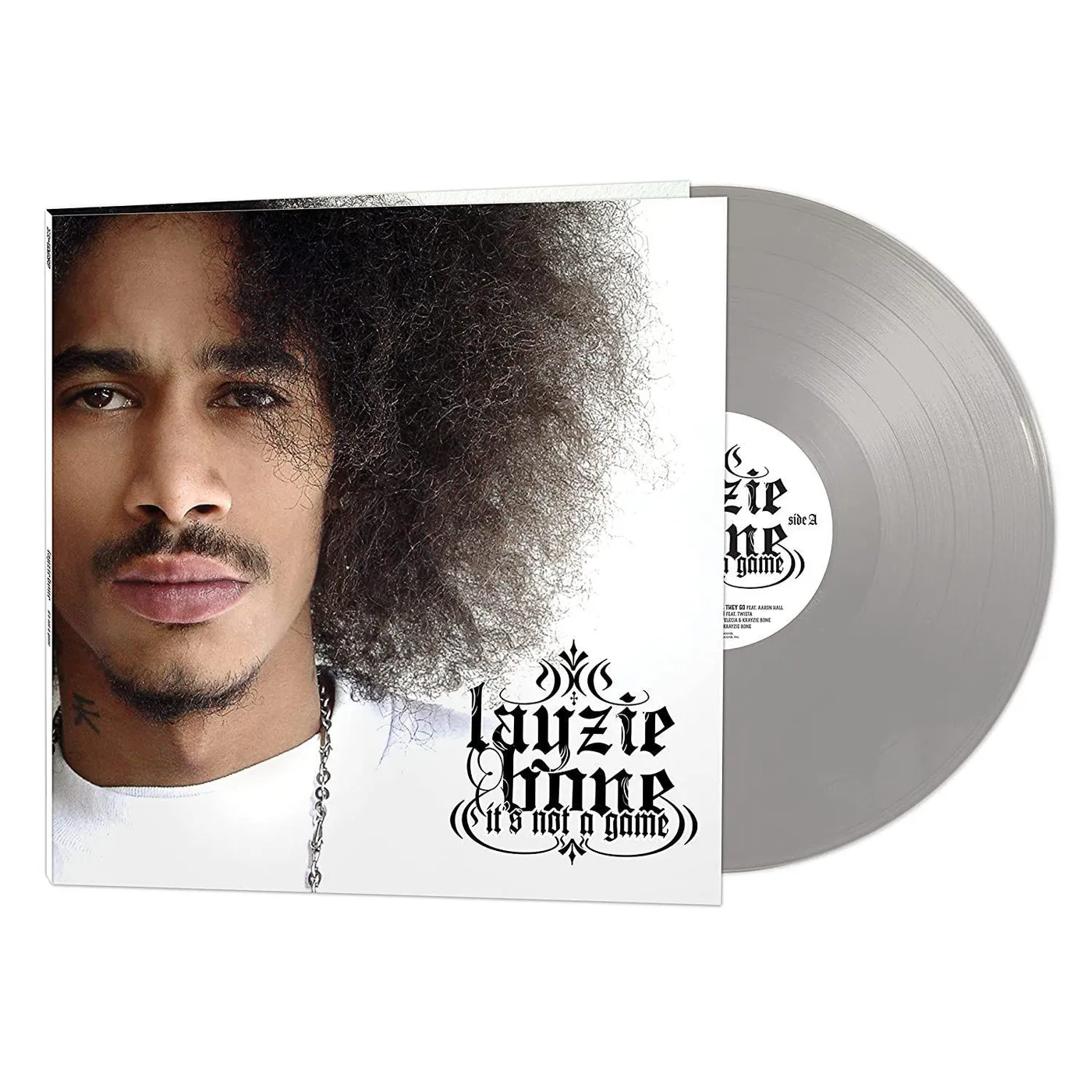 Layzie Bone It's Not A Game (Silver) Vinyl Record