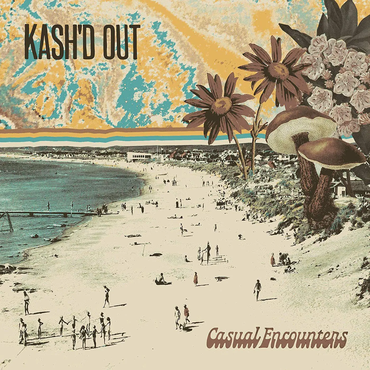 Kash'd Out Casual Encounters (Sea Blue) Vinyl Record