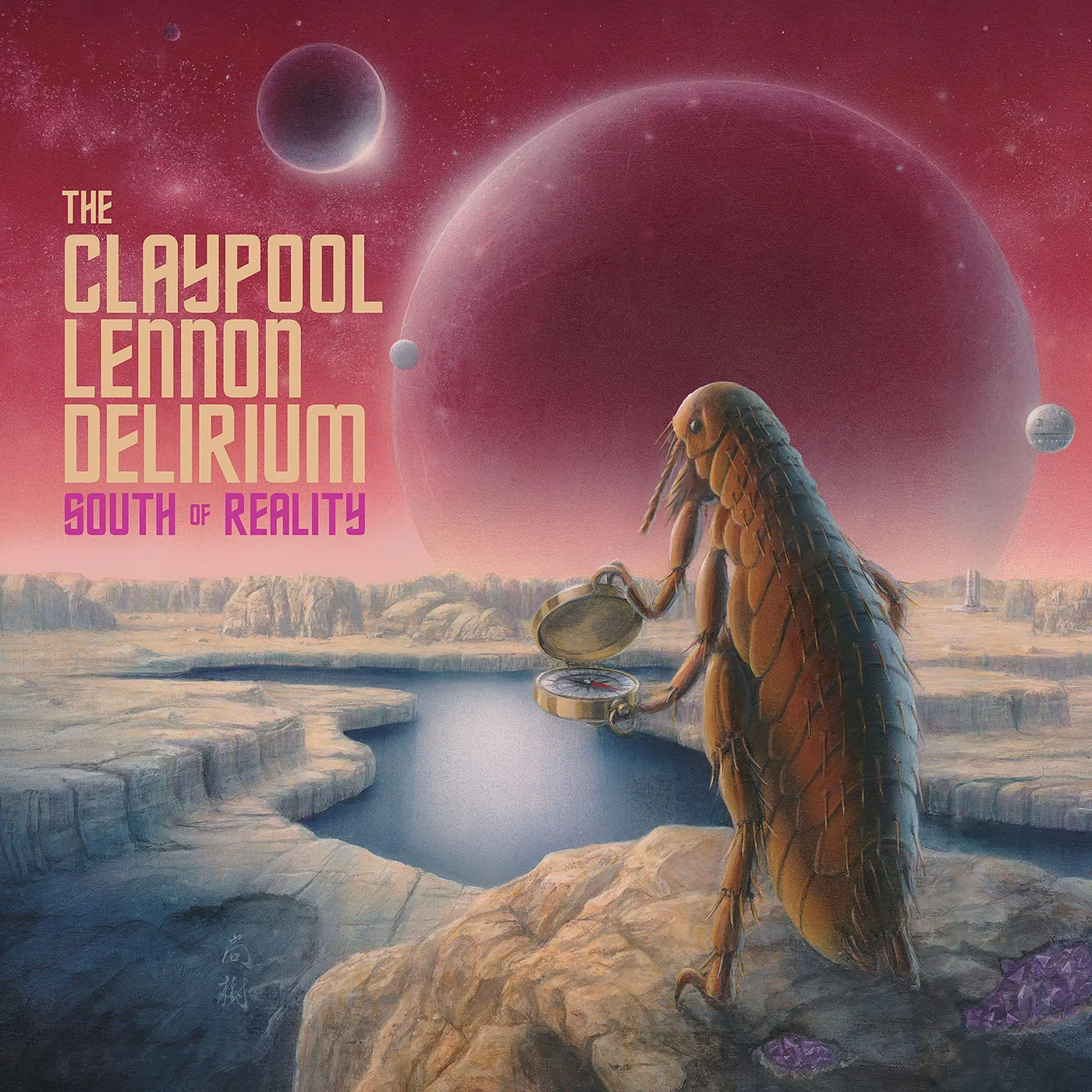 The Claypool Lennon Delirium South Of Reality (Cloudy Blue/Purple/2LP) (Amethyst Edition) Vinyl Record