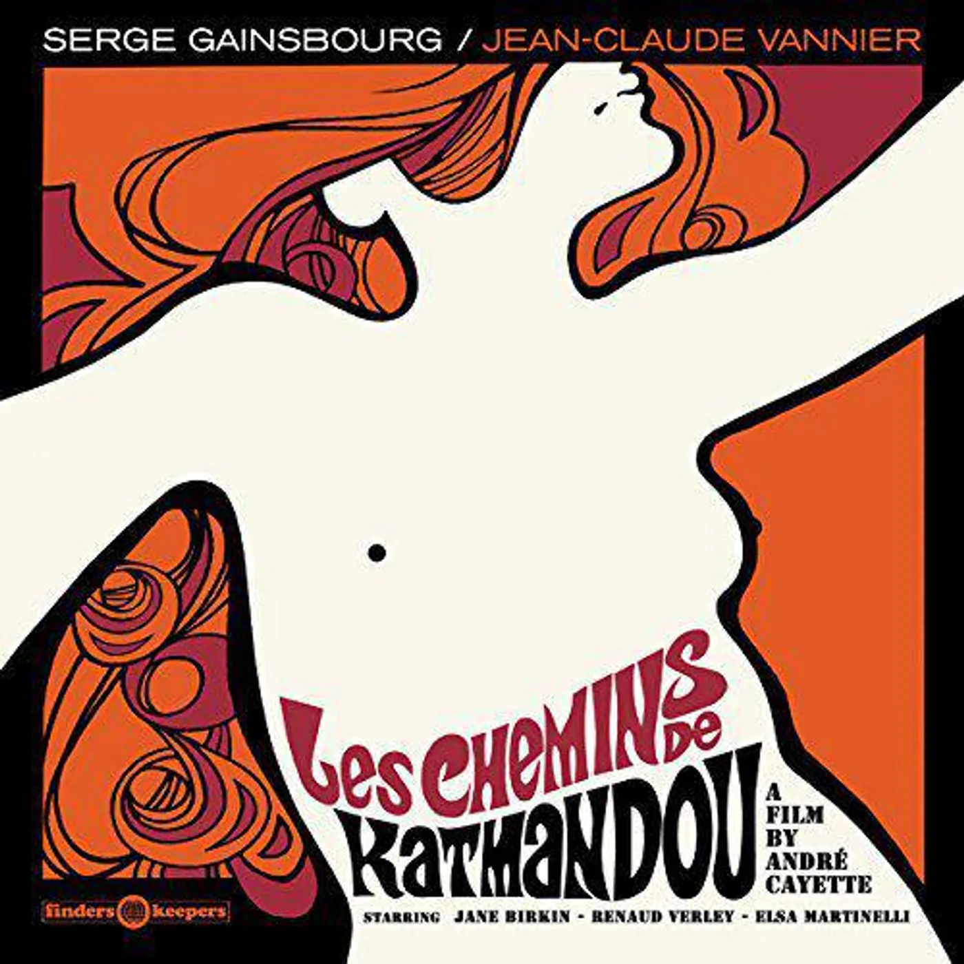 Serge Gainsbourg / Jean-Claude Vannier Les Chemins de Katmandou The Pleasure Pit Original Soundtrack Vinyl Record