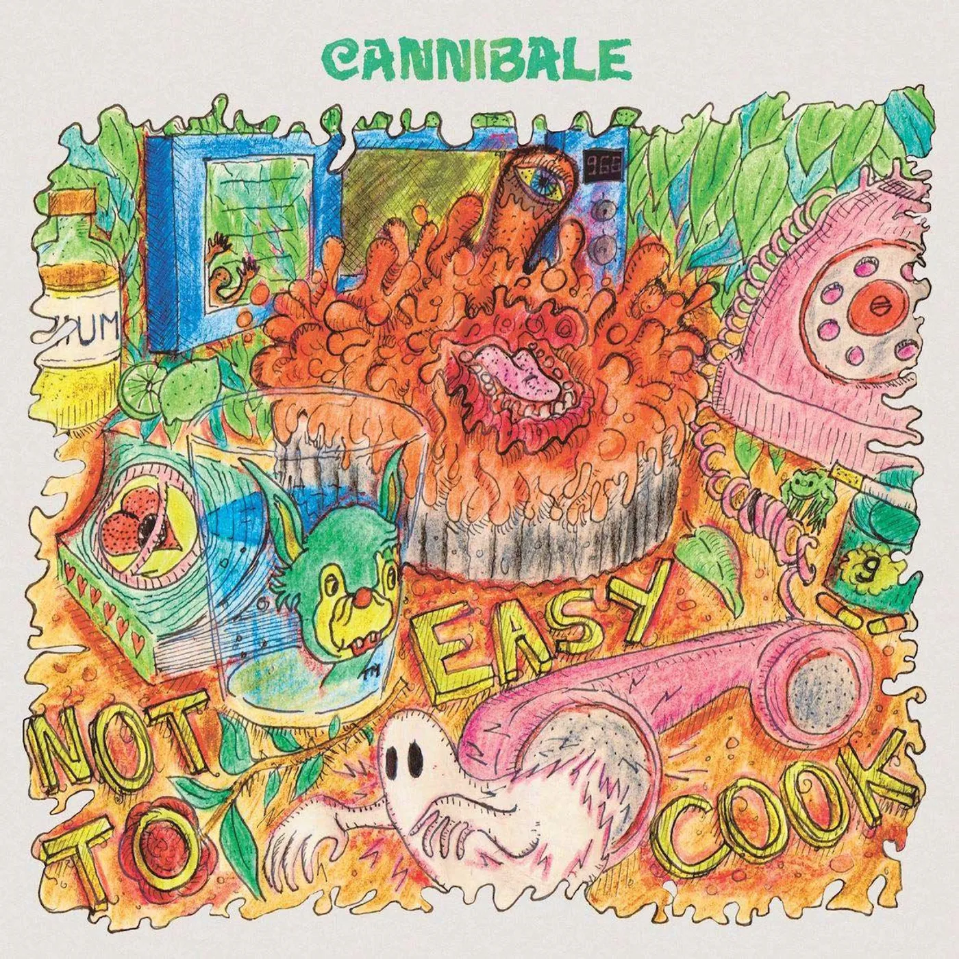 CANNIBALE Not Easy To Cook Vinyl Record