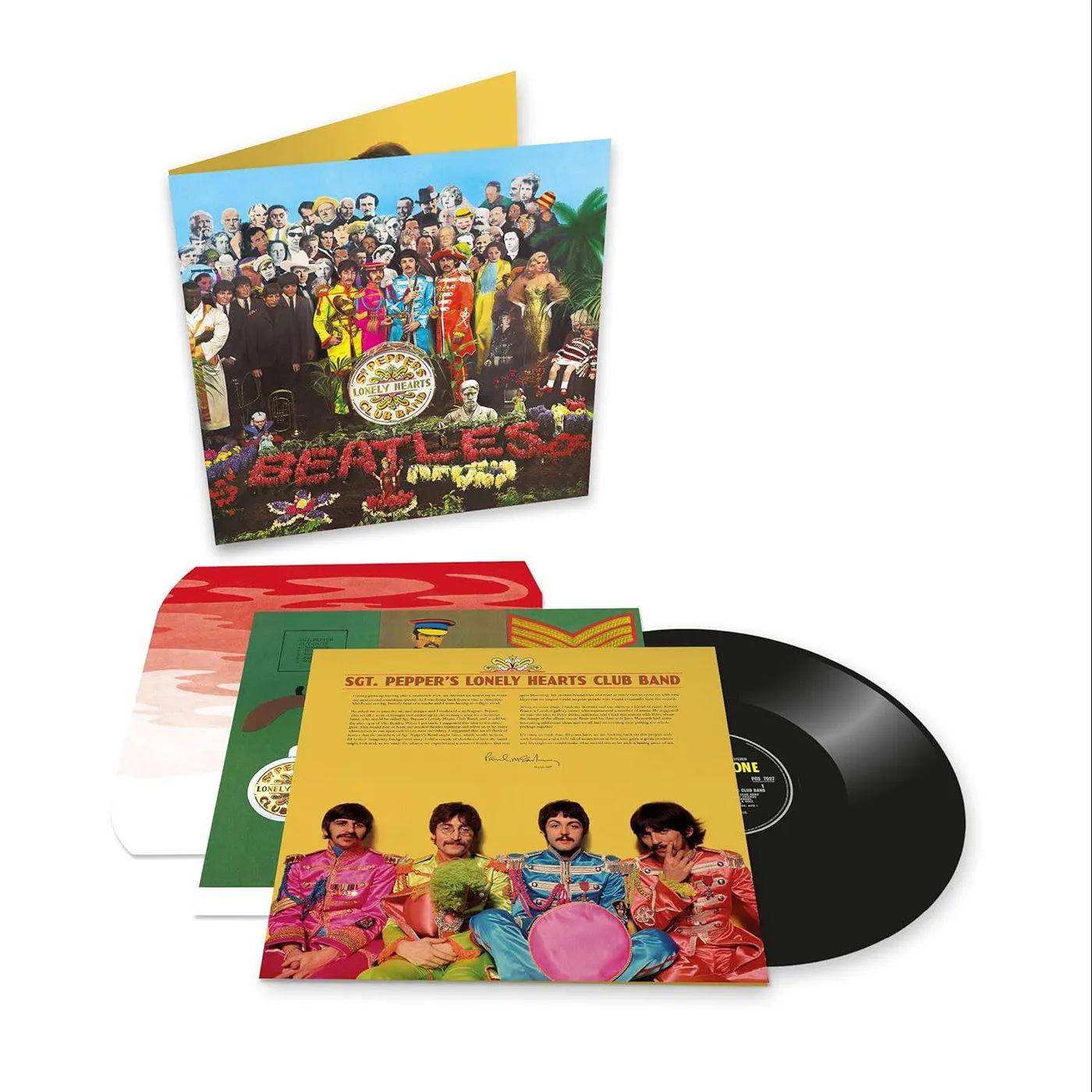 The Beatles Sgt. Pepper's Lonely Hearts Club Band (2017 Stereo Mix/180g/Original Stencils) Vinyl Record