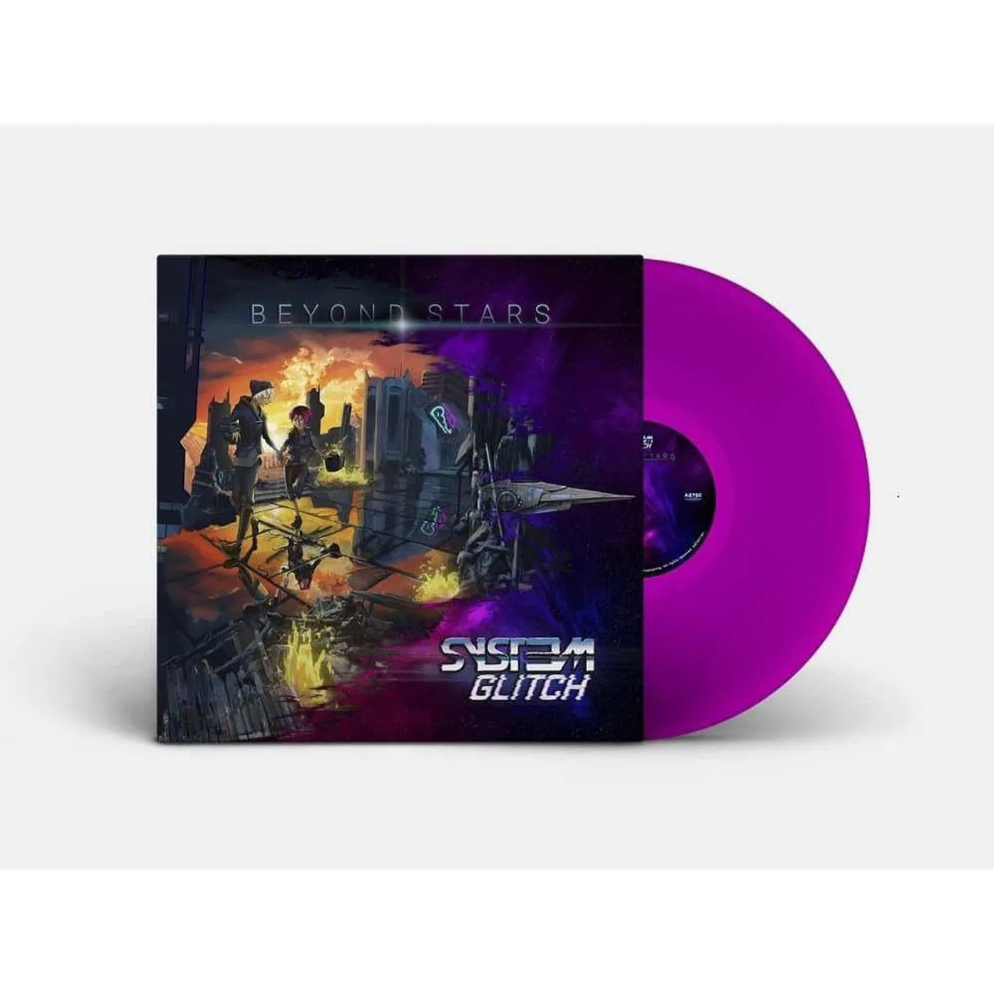 Syst3m Glitch BEYOND STARS (PURPLE VINYL/180G) Vinyl Record