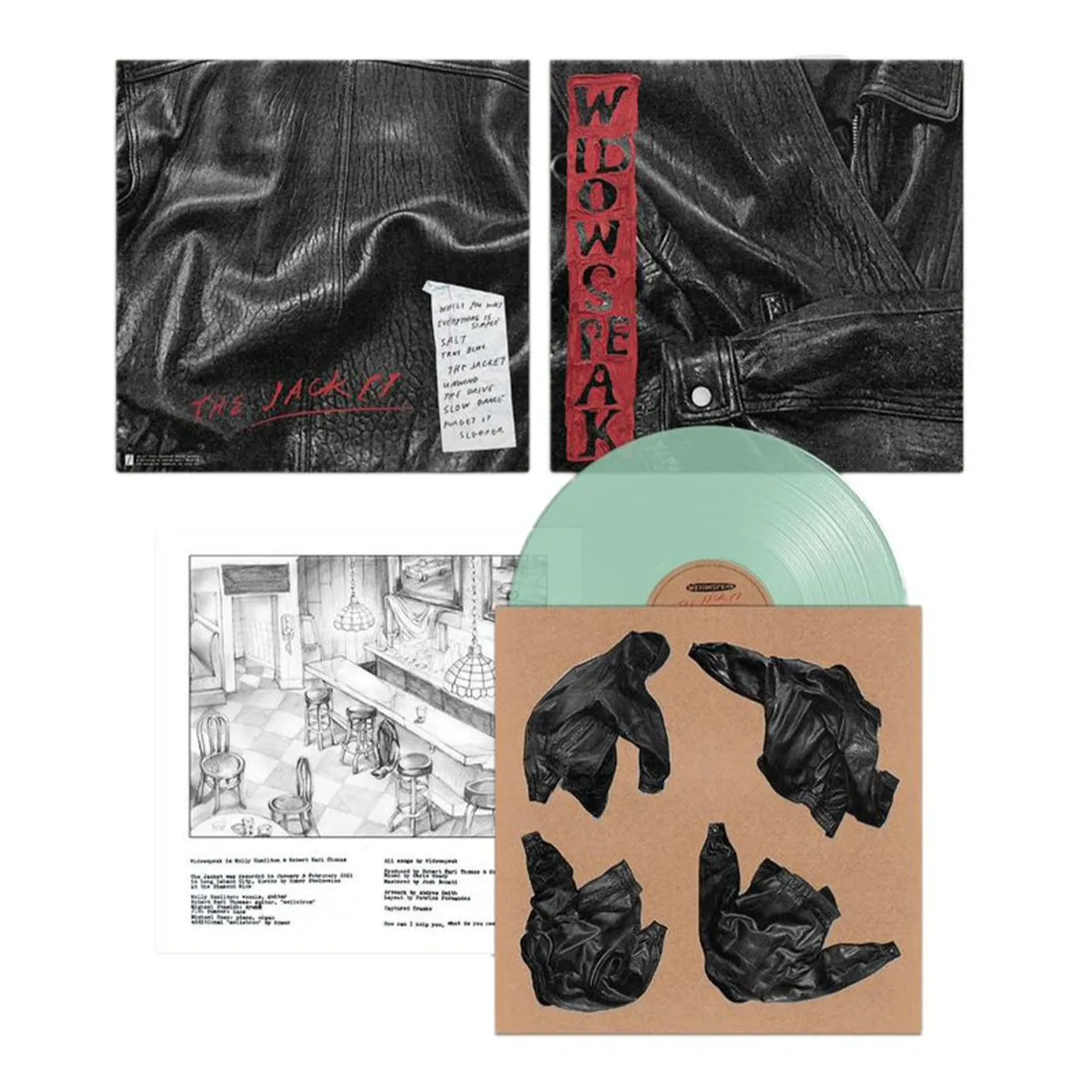 Widowspeak JACKET (COKE BOTTLE CLEAR) Vinyl Record