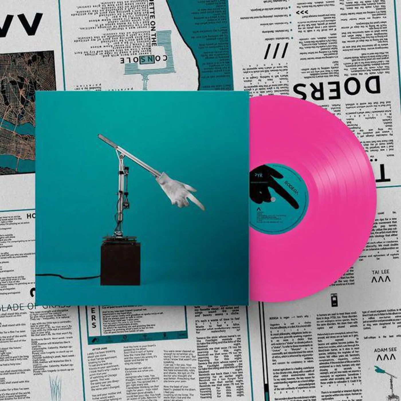 BODEGA Broken Equipment (Pink) Vinyl Record