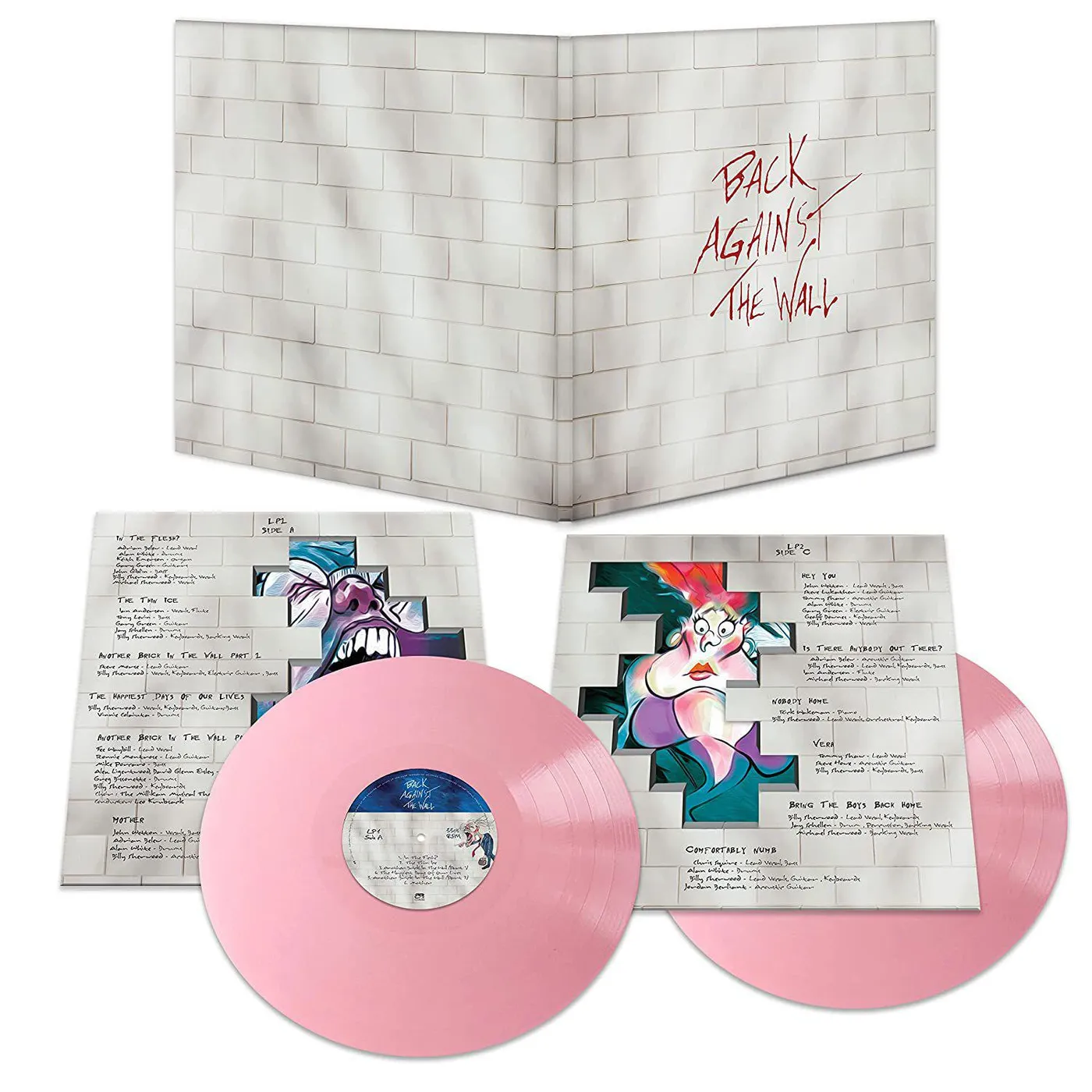 Adrian Belew Back Against The Wall - Tribute To Pink Floyd (Color) Vinyl Record