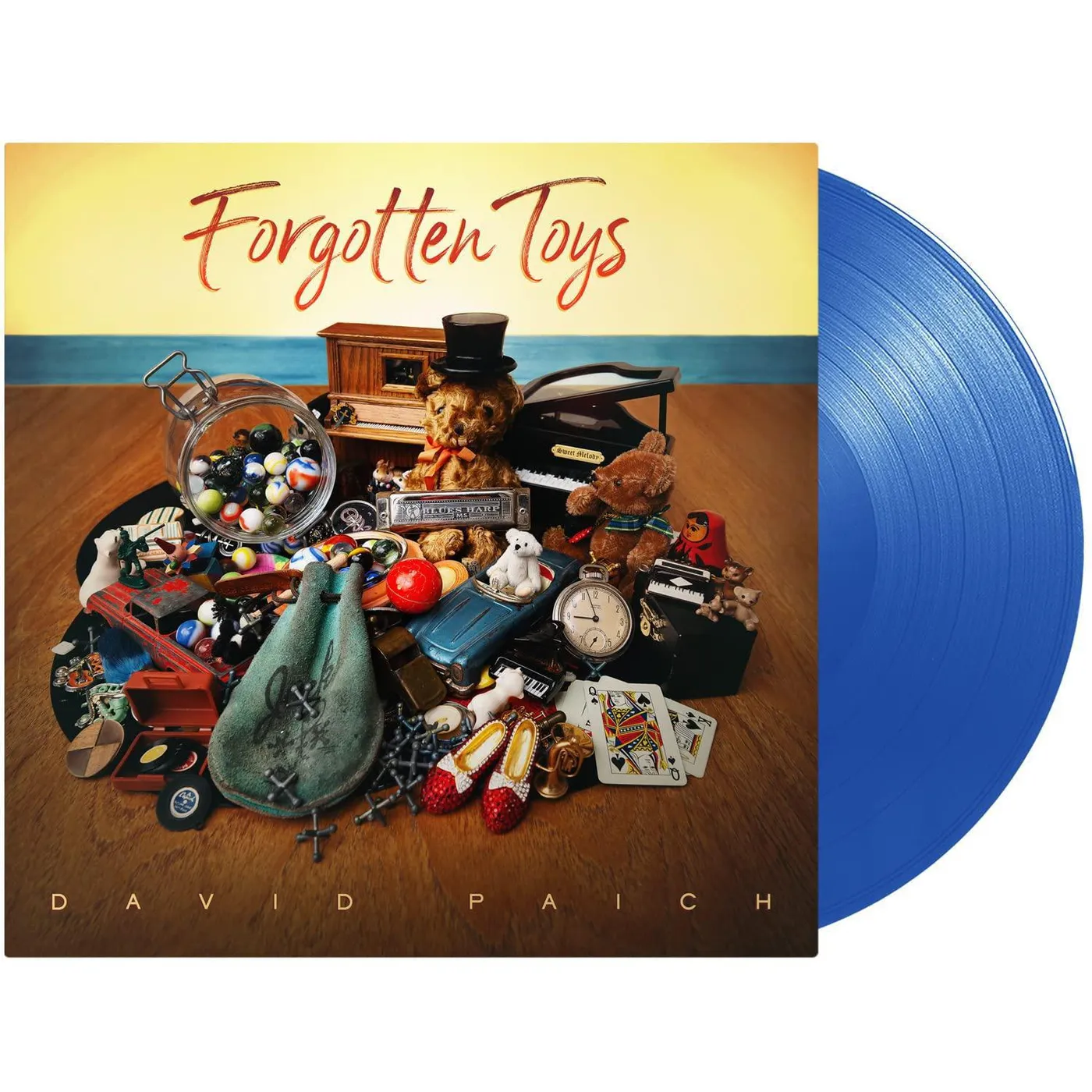 David Paich Forgotten Toys (Transparent Blue/140g) Vinyl Record