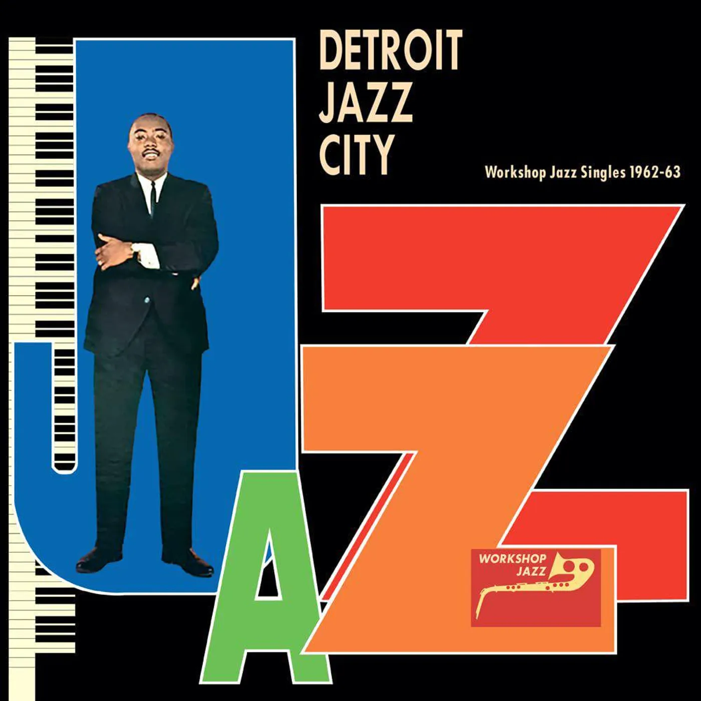 Various Artists  DETROIT JAZZ CITY (WORKSHOP JAZZ SINGLES 1962-63) Vinyl Record