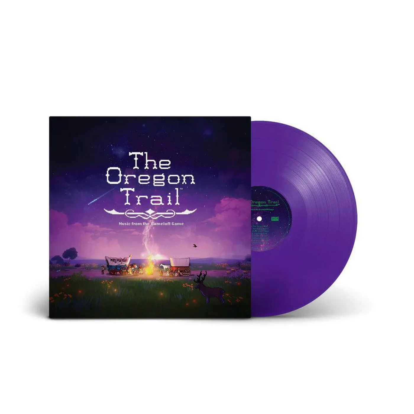 Nicolas Dubé OREGON TRAIL: MUSIC FROM THE GAMELOFT GAME (TRANSPARENT PURPLE VINYL) Vinyl Record