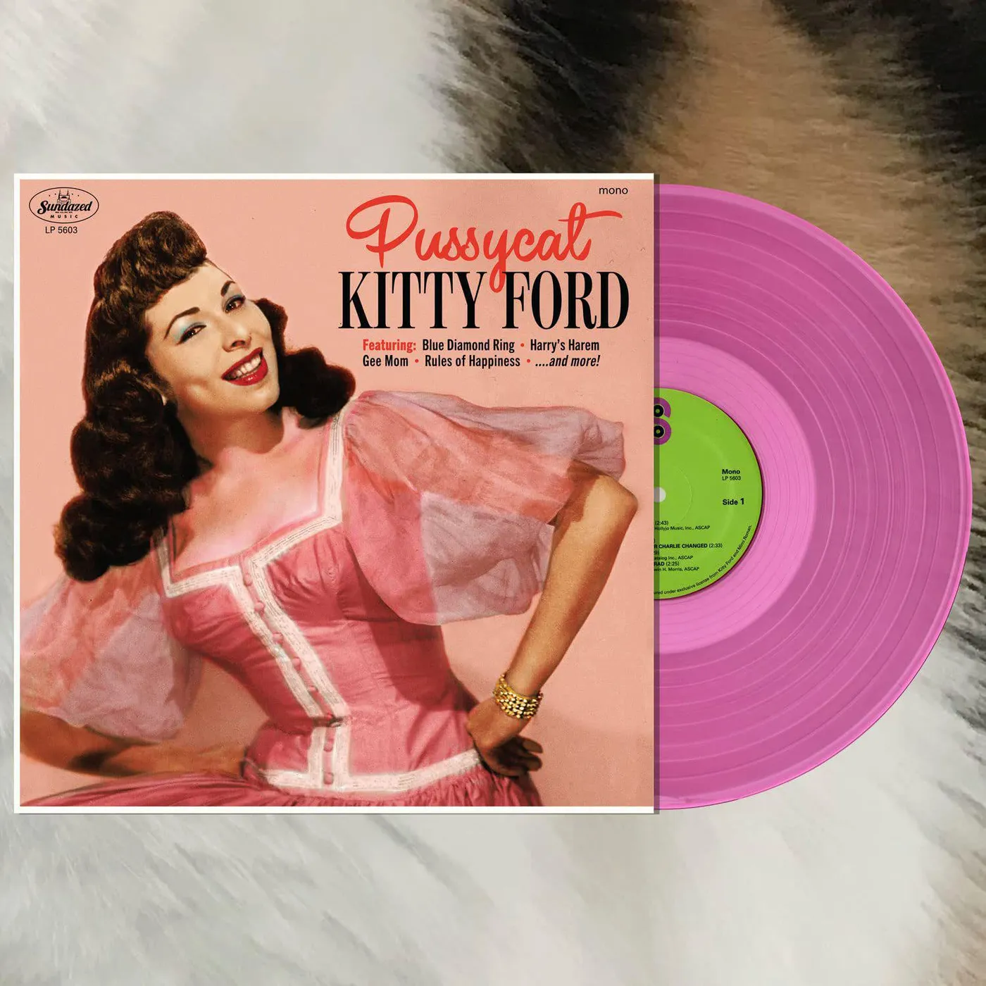 Kitty Ford Pussycat (Pink Vinyl Record)