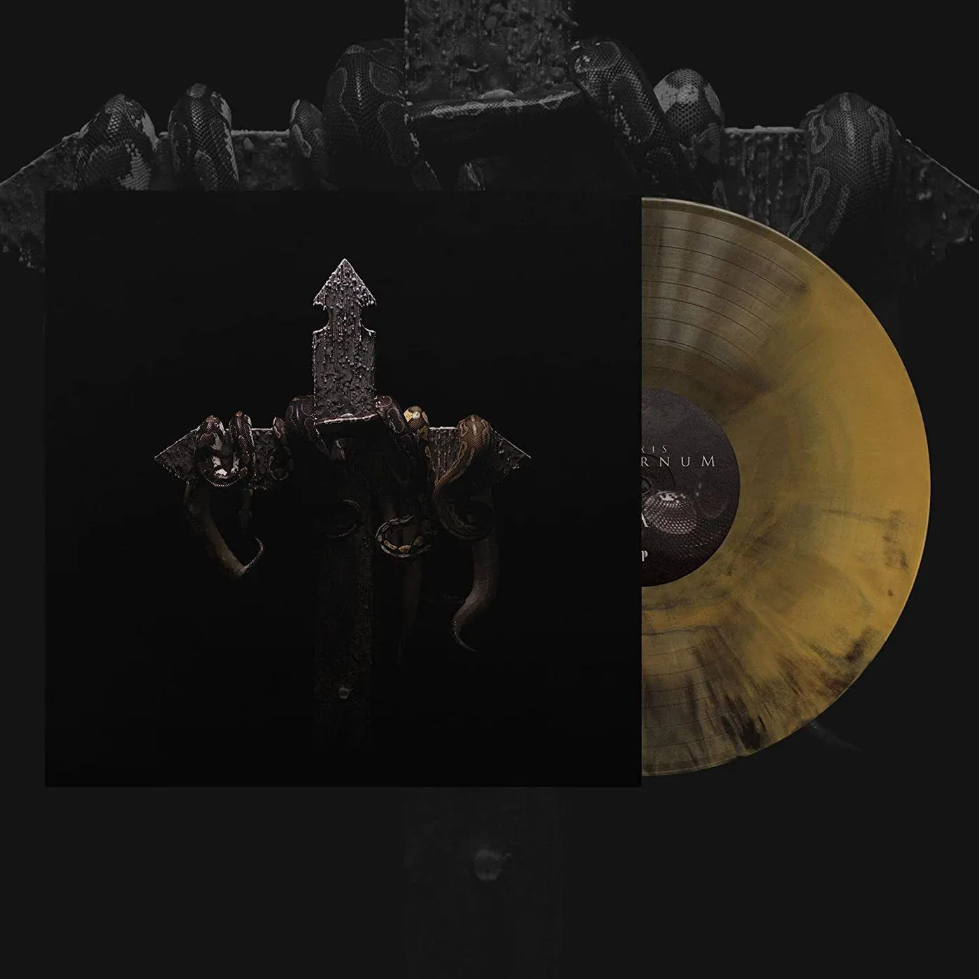 Hexis Aeternum (Gold/black Galaxy Heavey Vinyl Record)