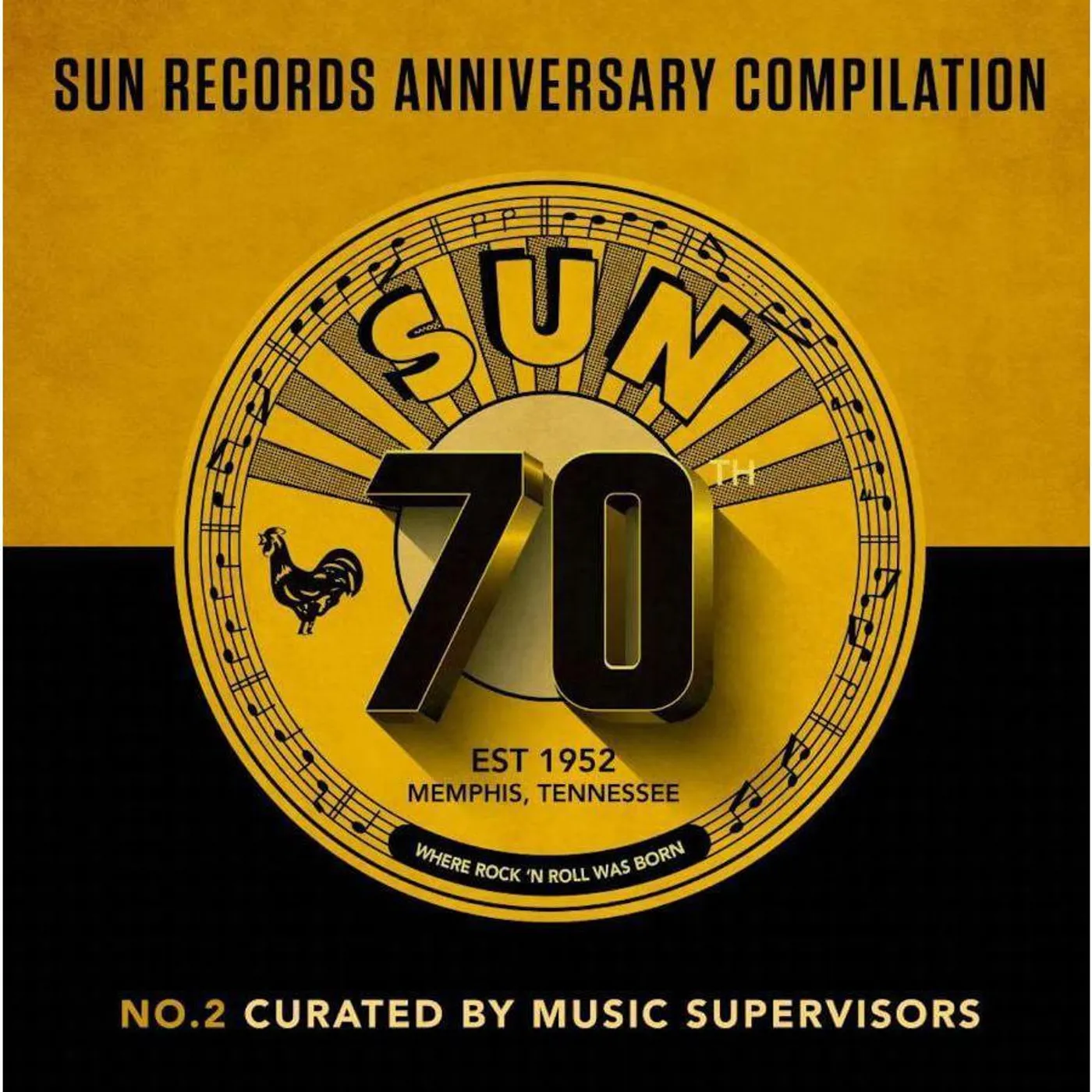 Various Artists  Sun Records' 70th Anniversary Compilation: Vol. 2 (Curated By Music Supervisors) Vinyl Record