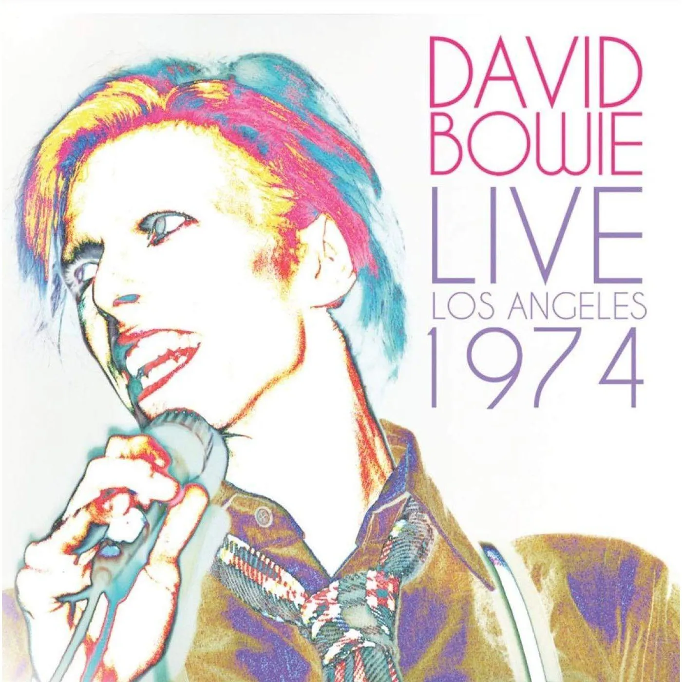 David Bowie Live Los Angeles 1974 (White/Limited) Vinyl Record