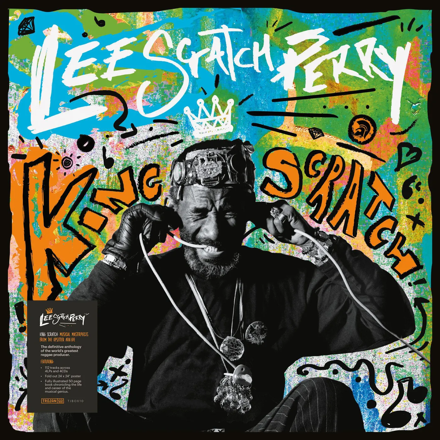 Lee "Scratch" Perry King Scratch (Musical Masterpieces From The Upsetter Ark-Ive) (4LP/4CD/Book/Poster) Vinyl Record