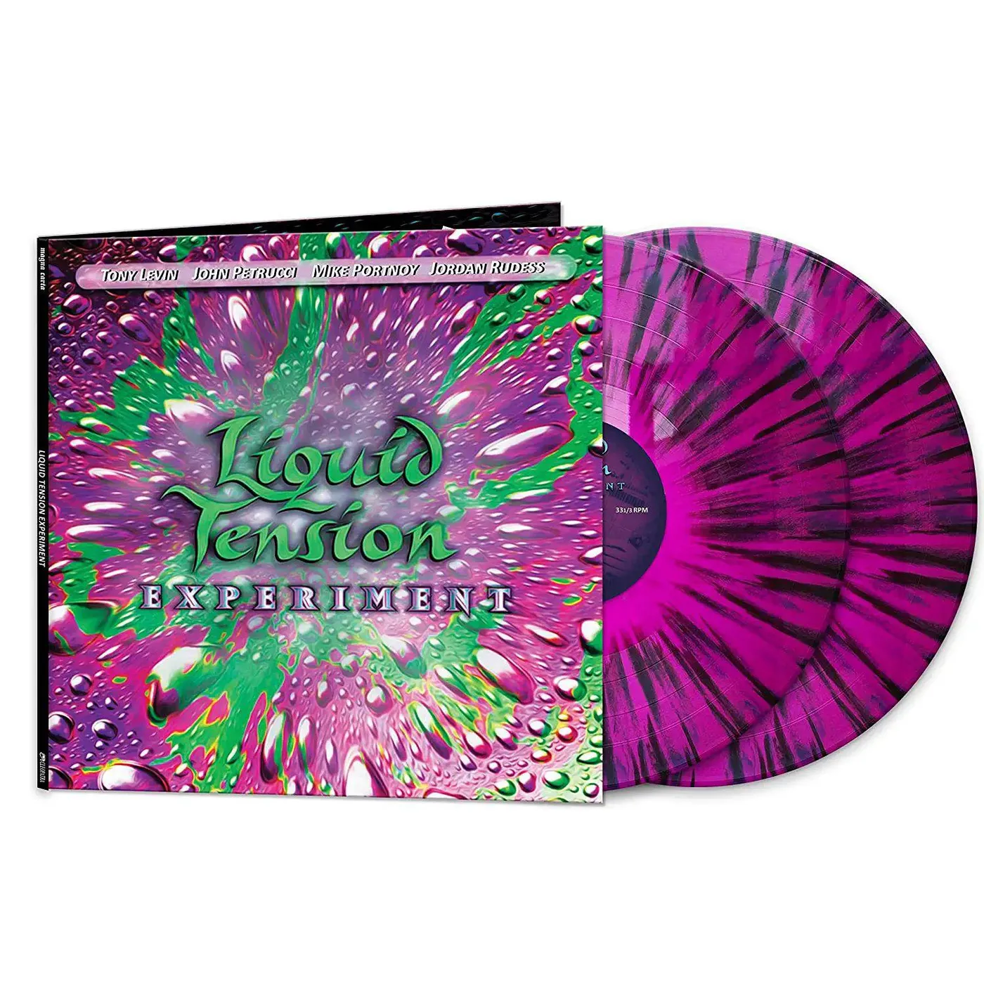 Liquid Tension Experiment (Purple & Black Splatter/2LP) Vinyl Record