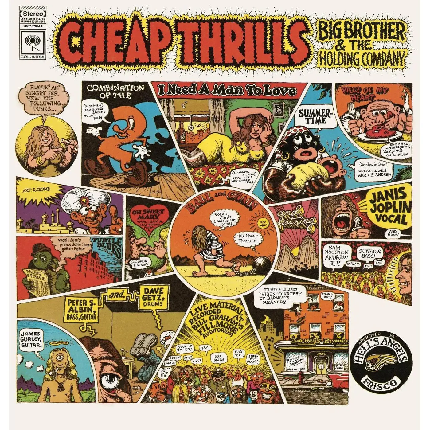 Big Brother & The Holding Company Cheap Thrills (Gatefold) Vinyl Record