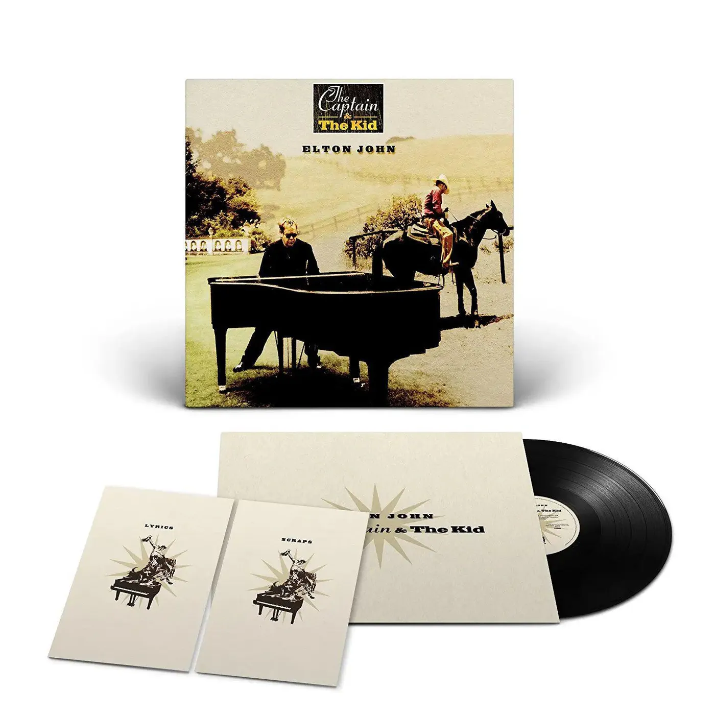 Elton John Captain & The Kid Vinyl Record