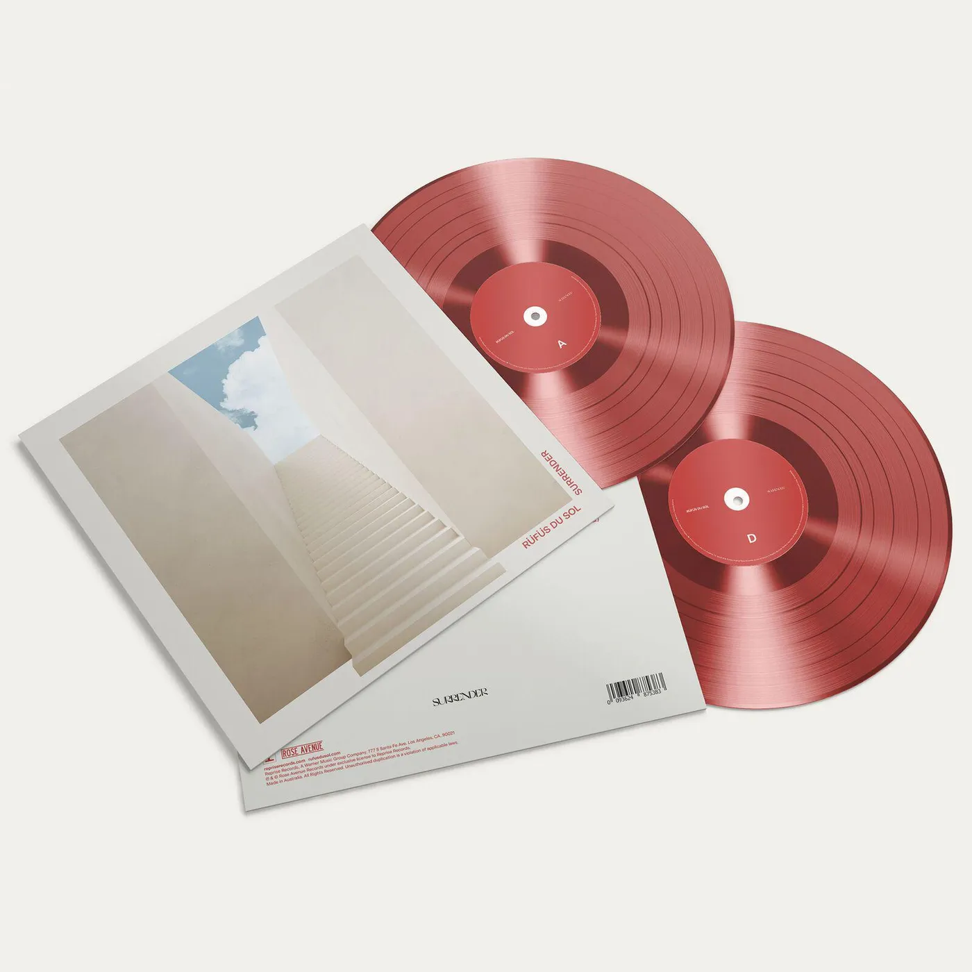 RÜFÜS DU SOL Surrender (Red/2LP) Vinyl Record 