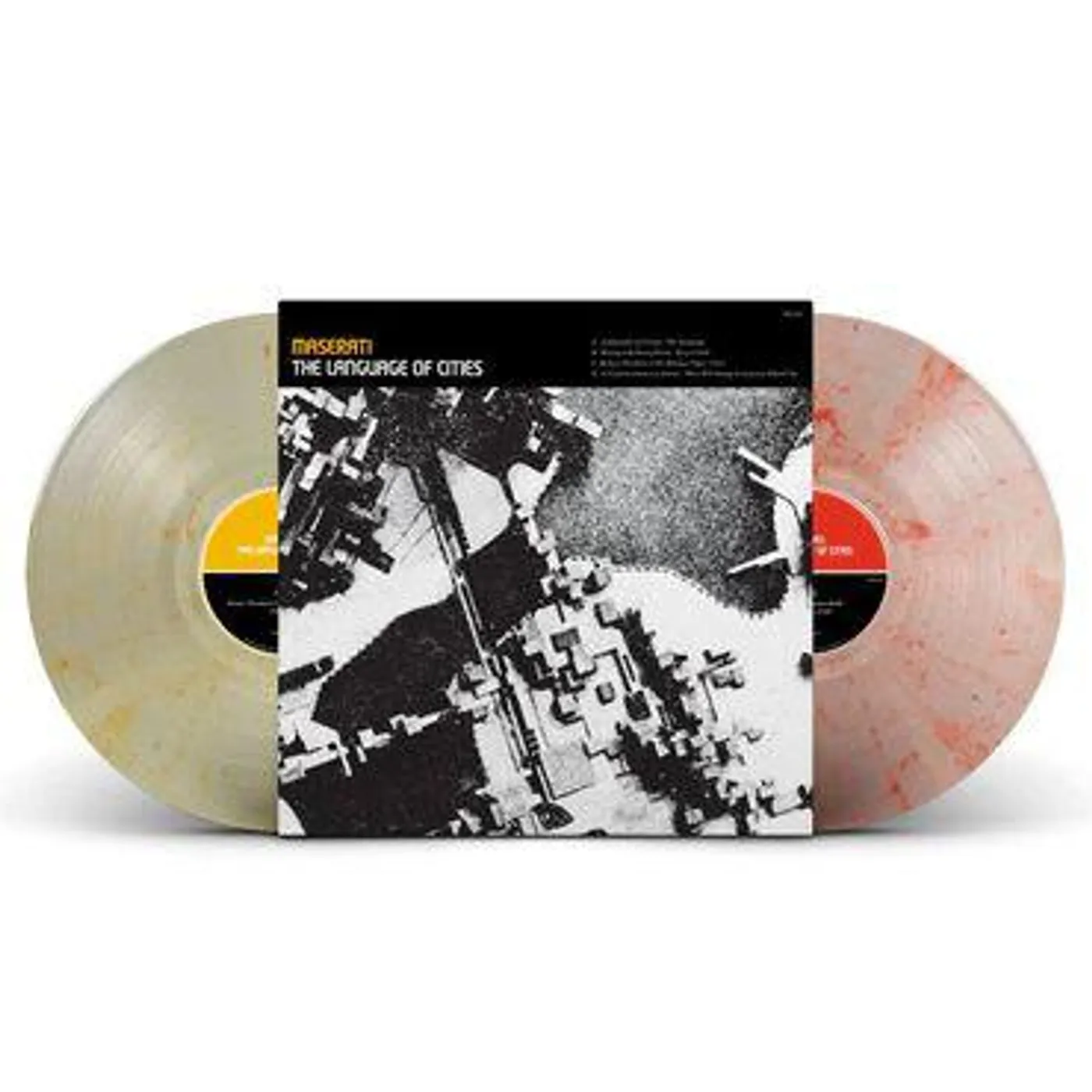 Maserati Language Of Cities (Anniversary Edition/crystal Clear W/ Red & Yellow Vinyl Record)